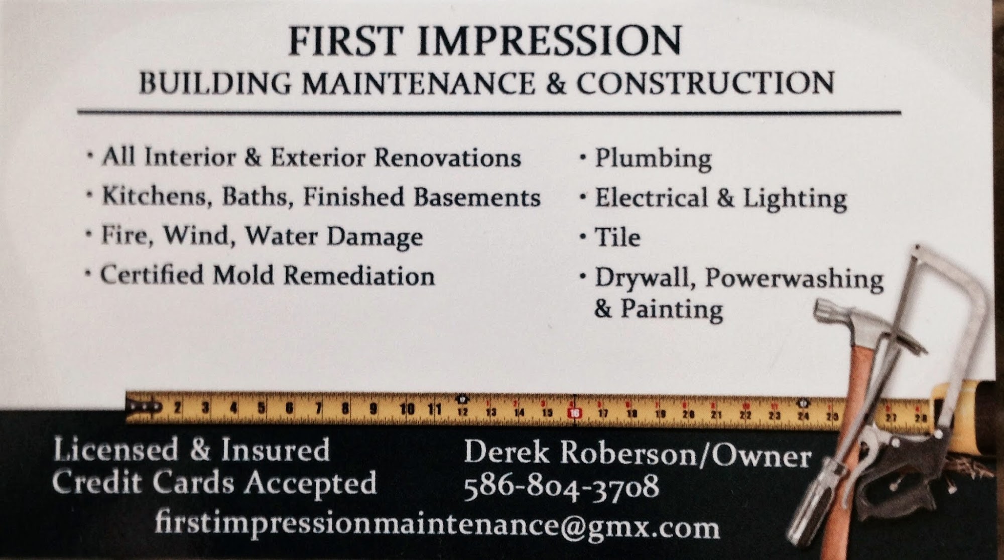 First Impression Building Maintenance & Construction