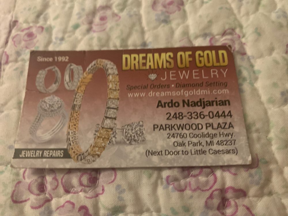 Dreams Of Gold Jewelry