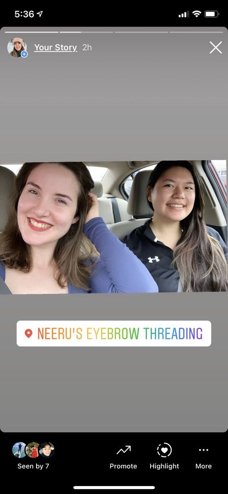 Neeru's Eyebrow Threading