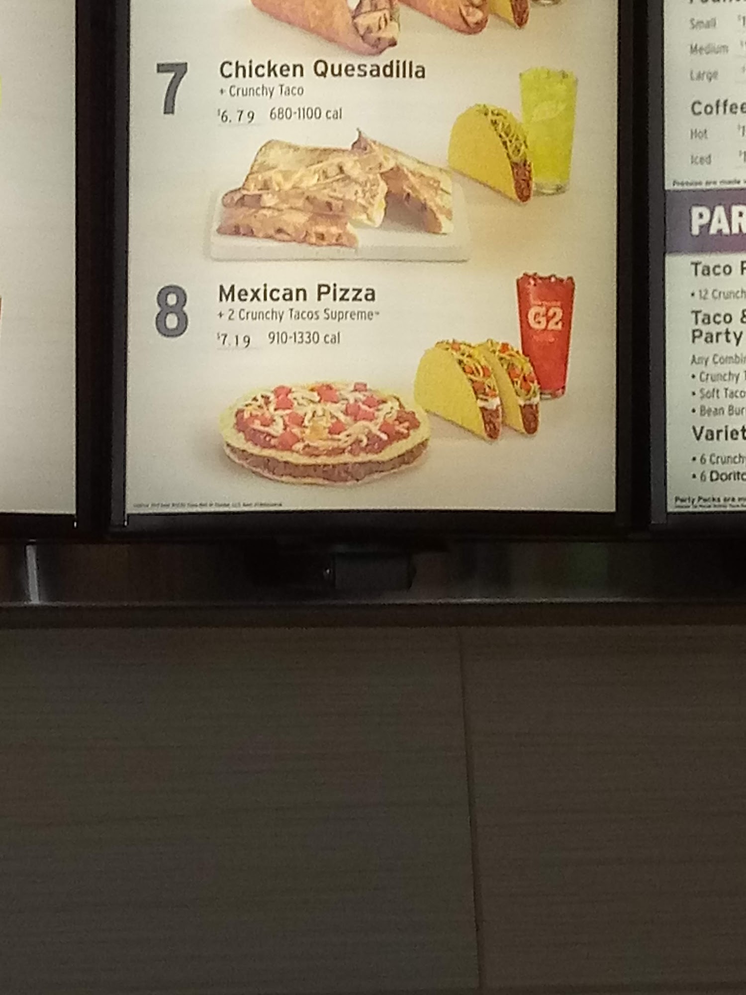 Taco Bell Menu
