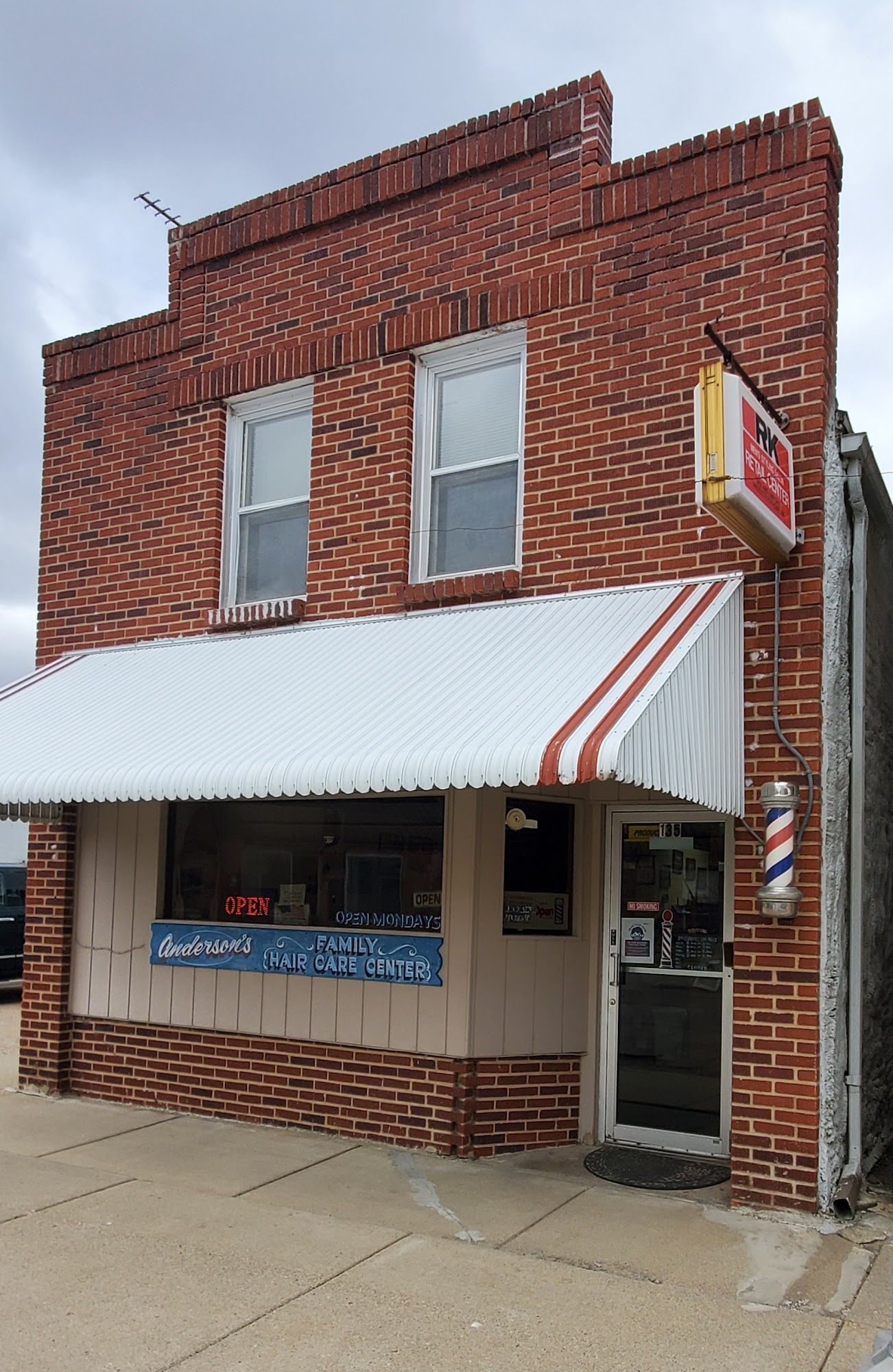 Anderson Barber Shop 135 W Snelling Ave, Appleton Minnesota 56208