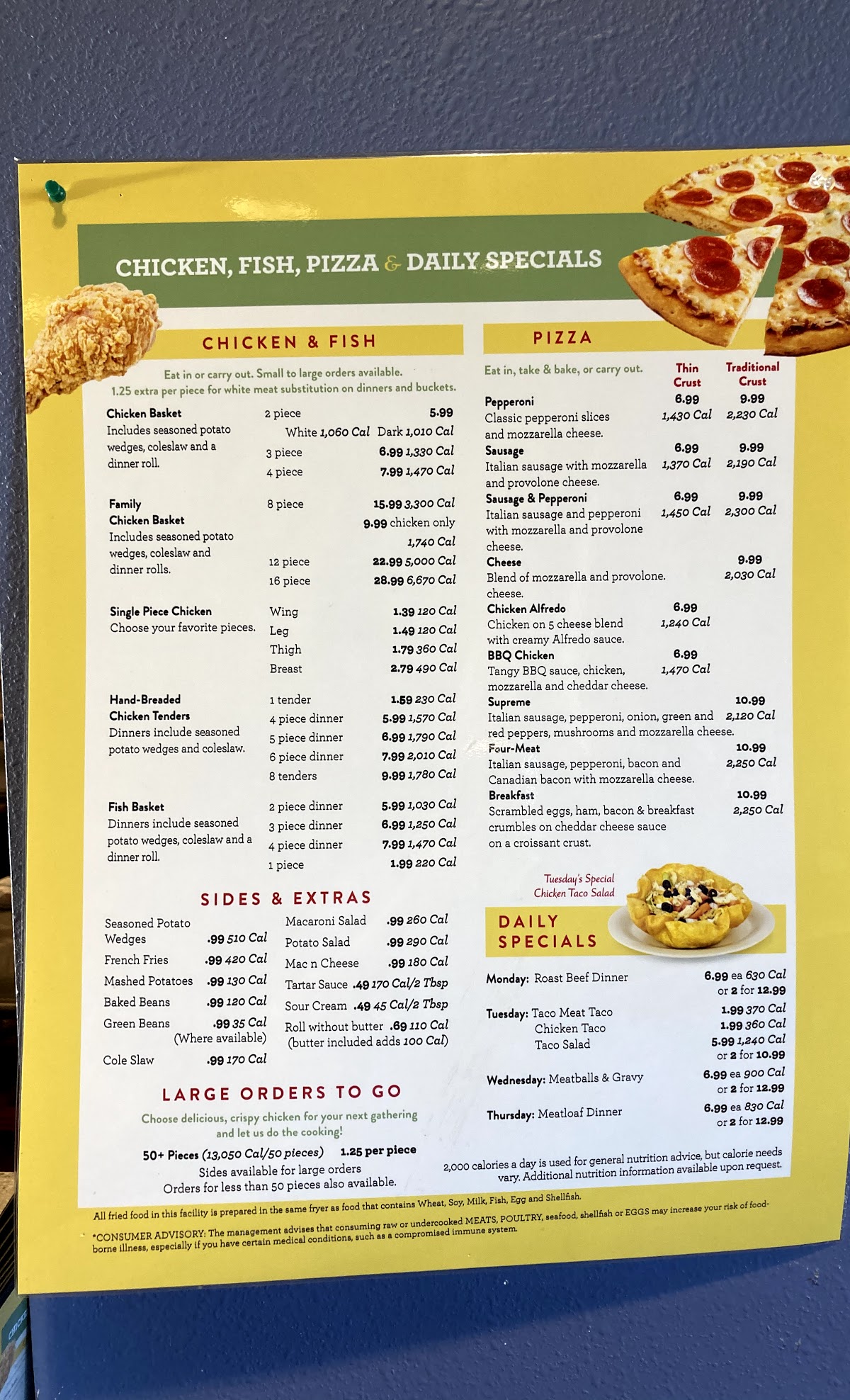 Kwik Trip Menu - rbejing