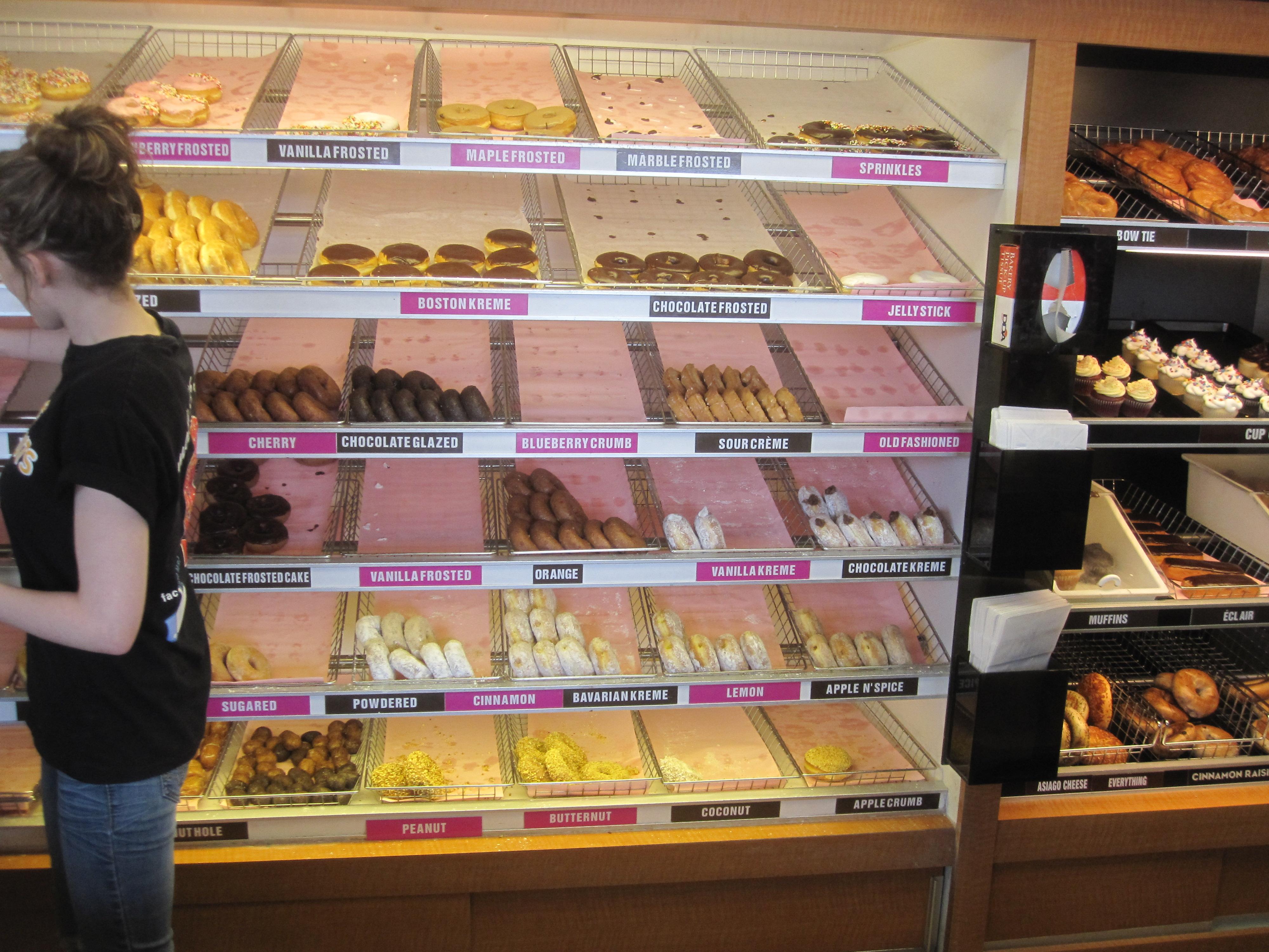 Cafe Donuts & Ice Cream Menu