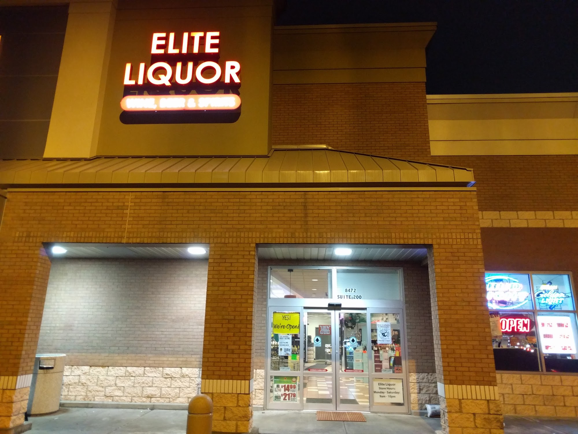 Elite Liquor Inc.