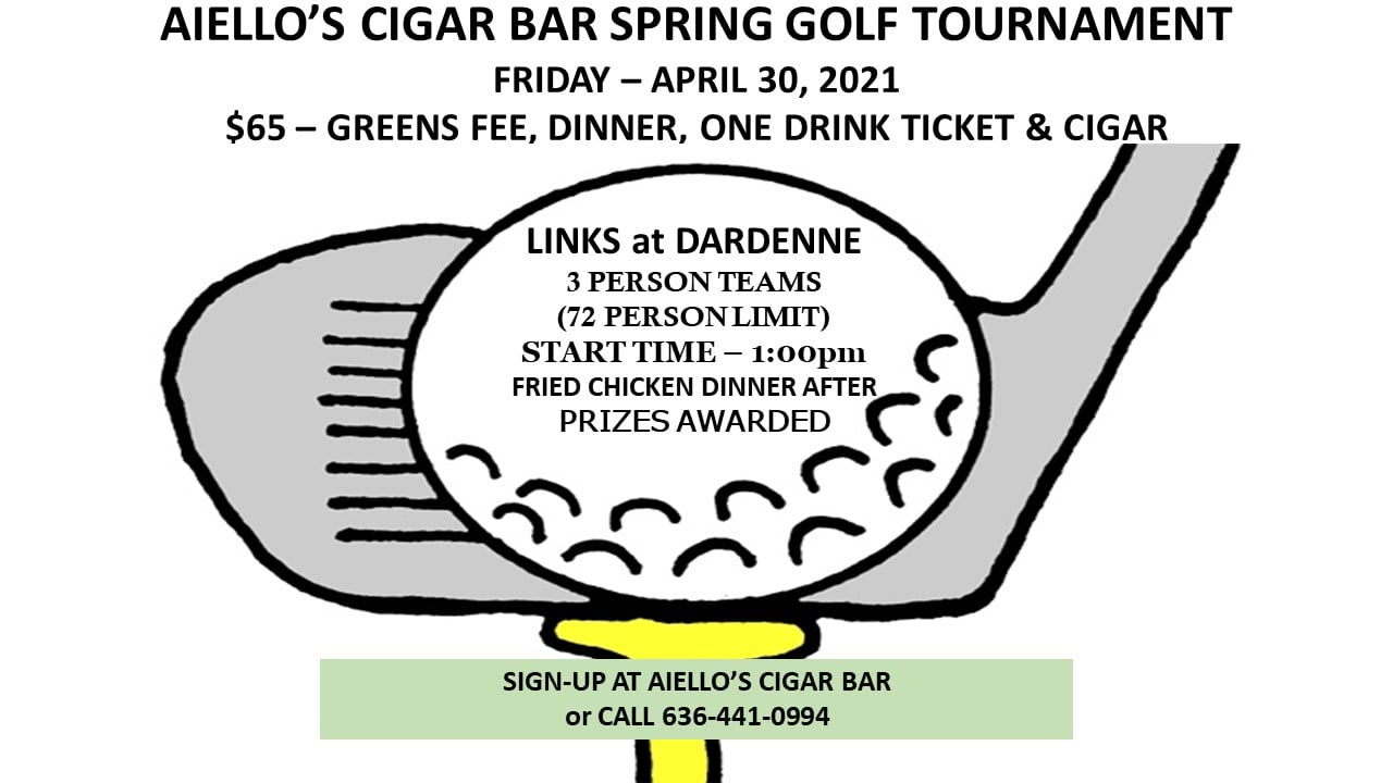 Aiello's Cigar Bar Menu