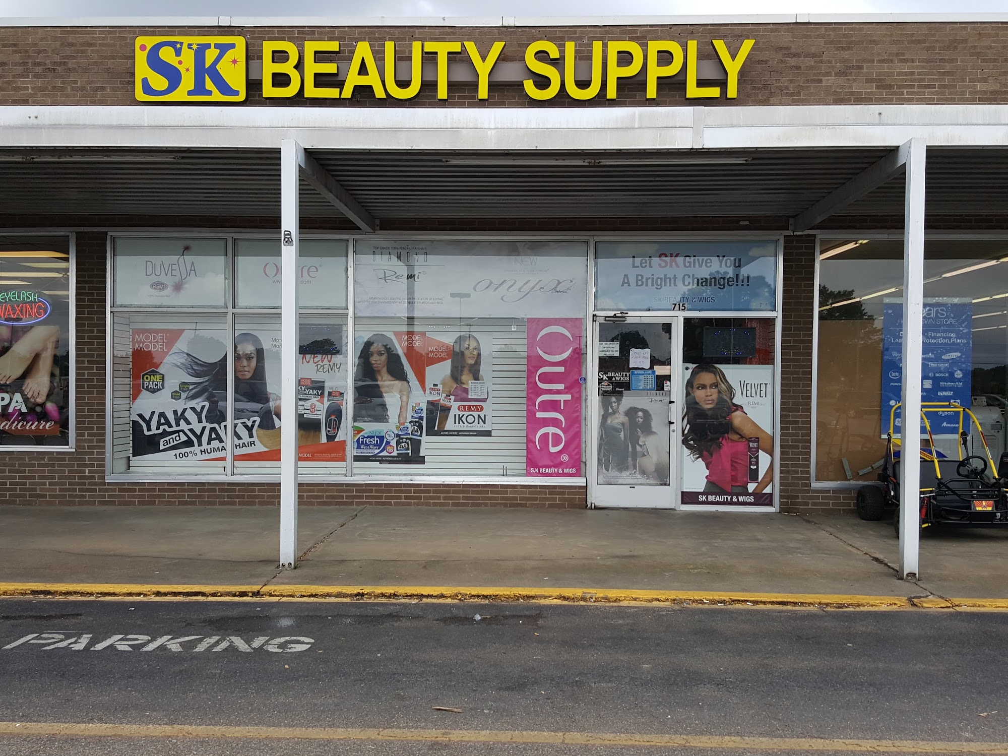 Sk Beauty & Wigs Greenwood 715 W Park Ave, Greenwood Mississippi 38930