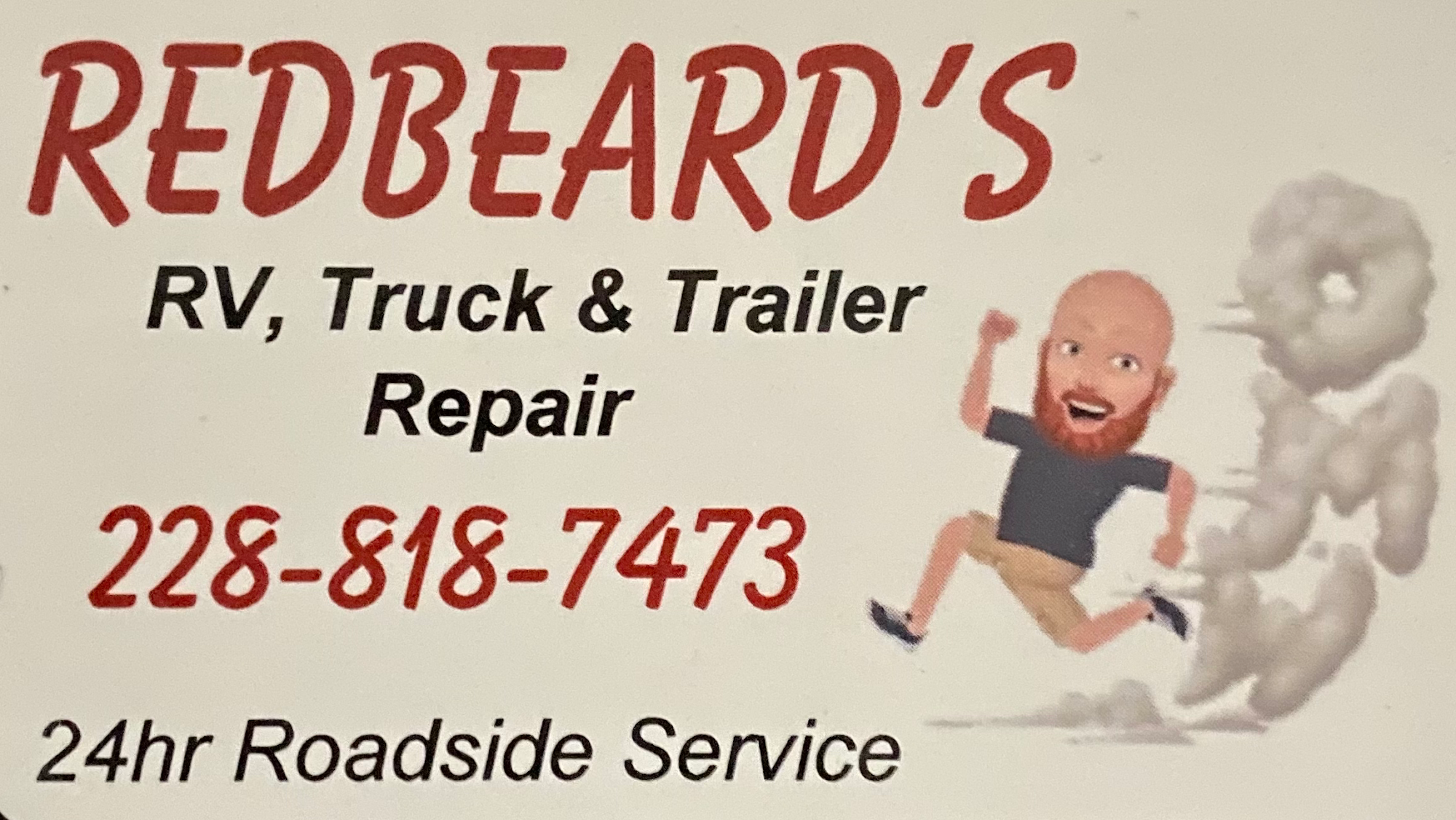 RedBeard’s RV, Truck & Trailer Repair 12400 Joey Lane Central, Vancleave Mississippi 39565