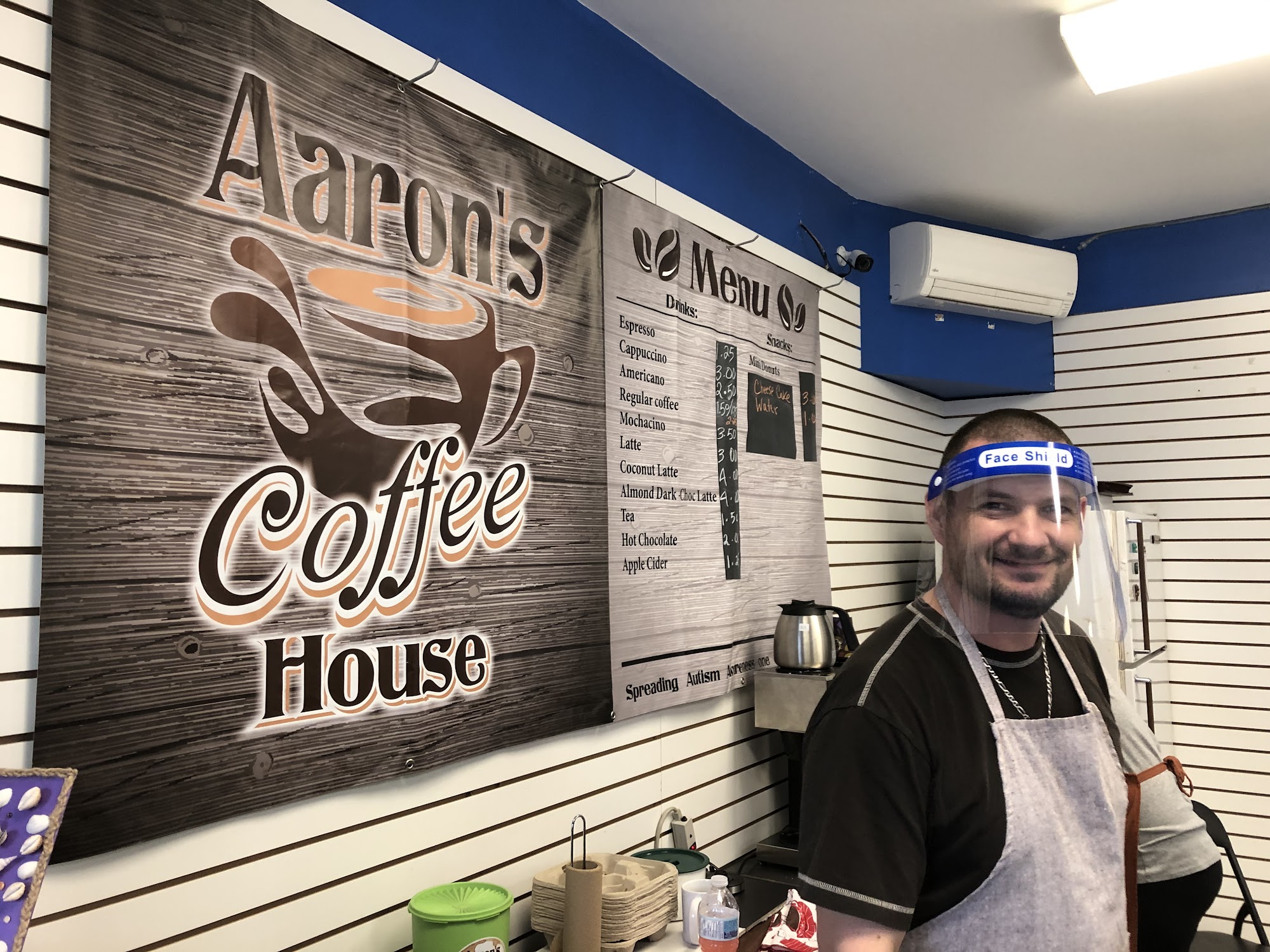 Aaron's Coffee House Menu