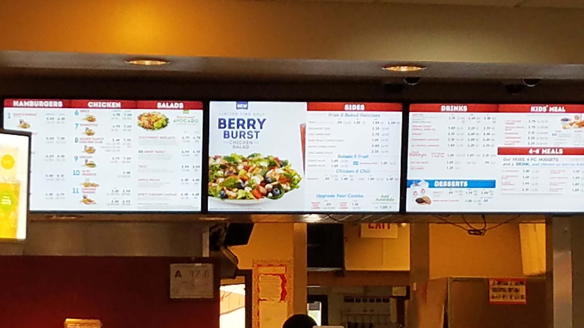 Wendy's Menu