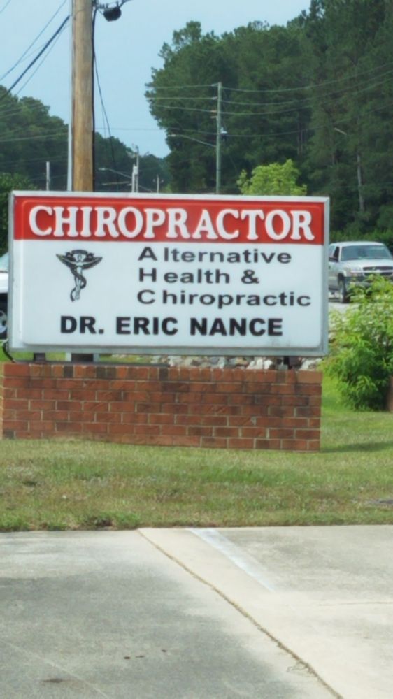 Dr. Eric Nance of Alternative Health and Chiropractic