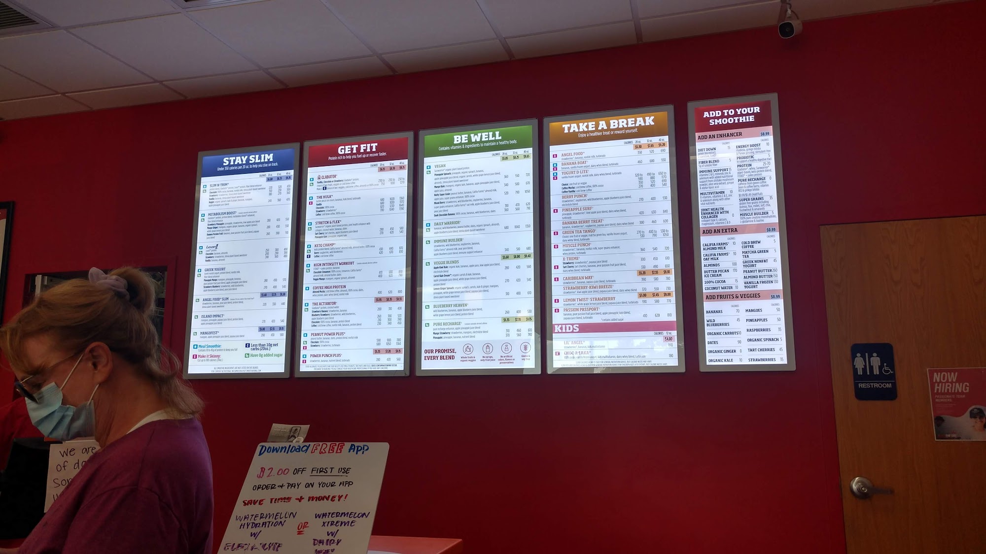 Smoothie King Menu