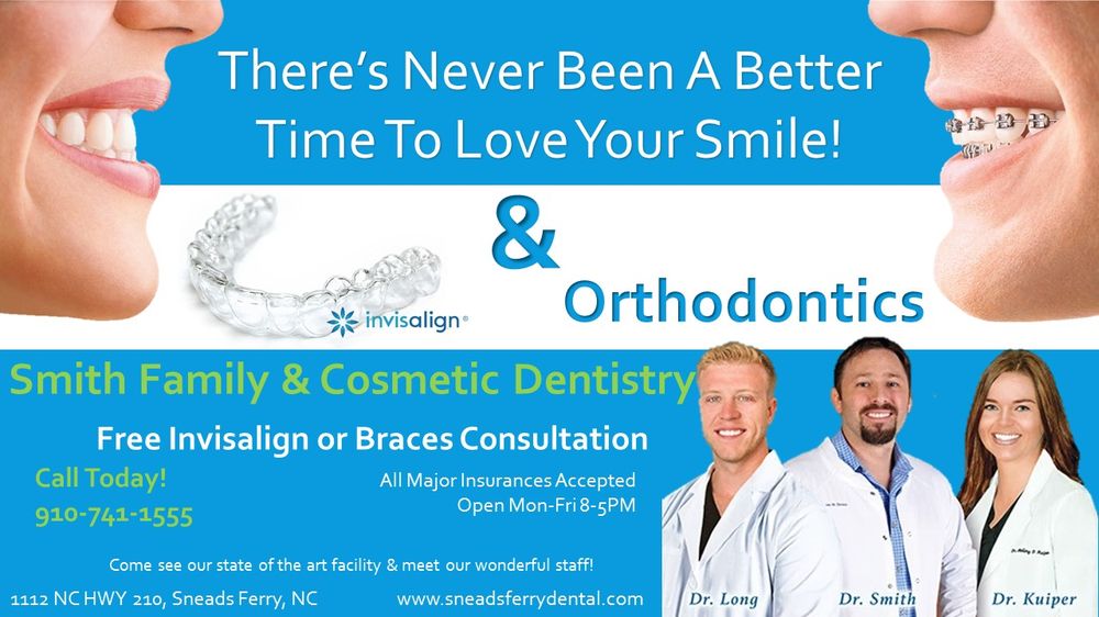 Smith Family and Cosmetic Dentistry 1112 State Hwy 210, Sneads Ferry North Carolina 28460