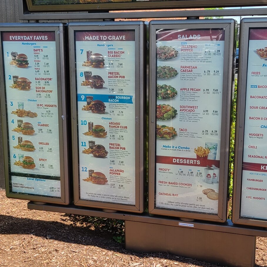 Bojangles Menu