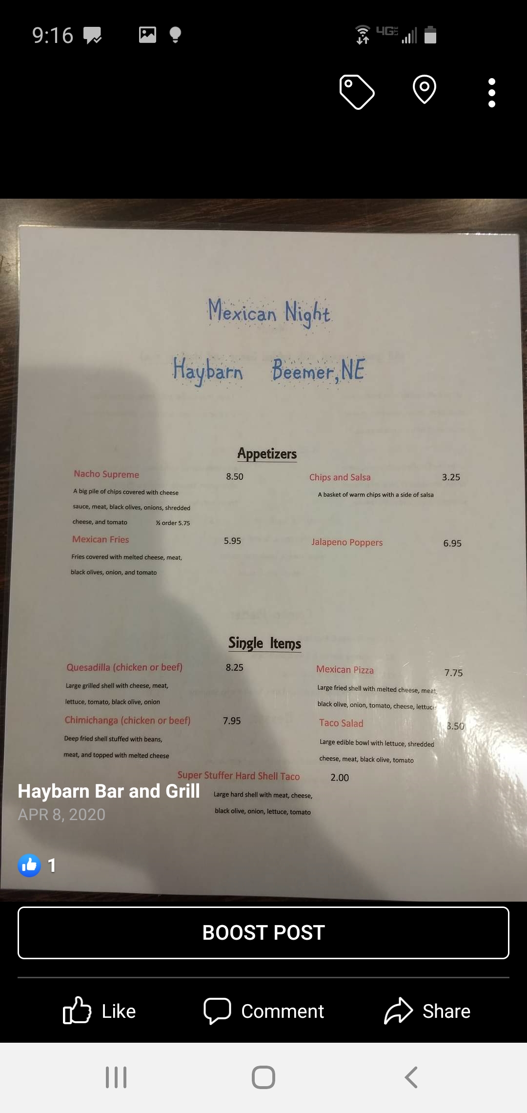 Photo credit: Facebook