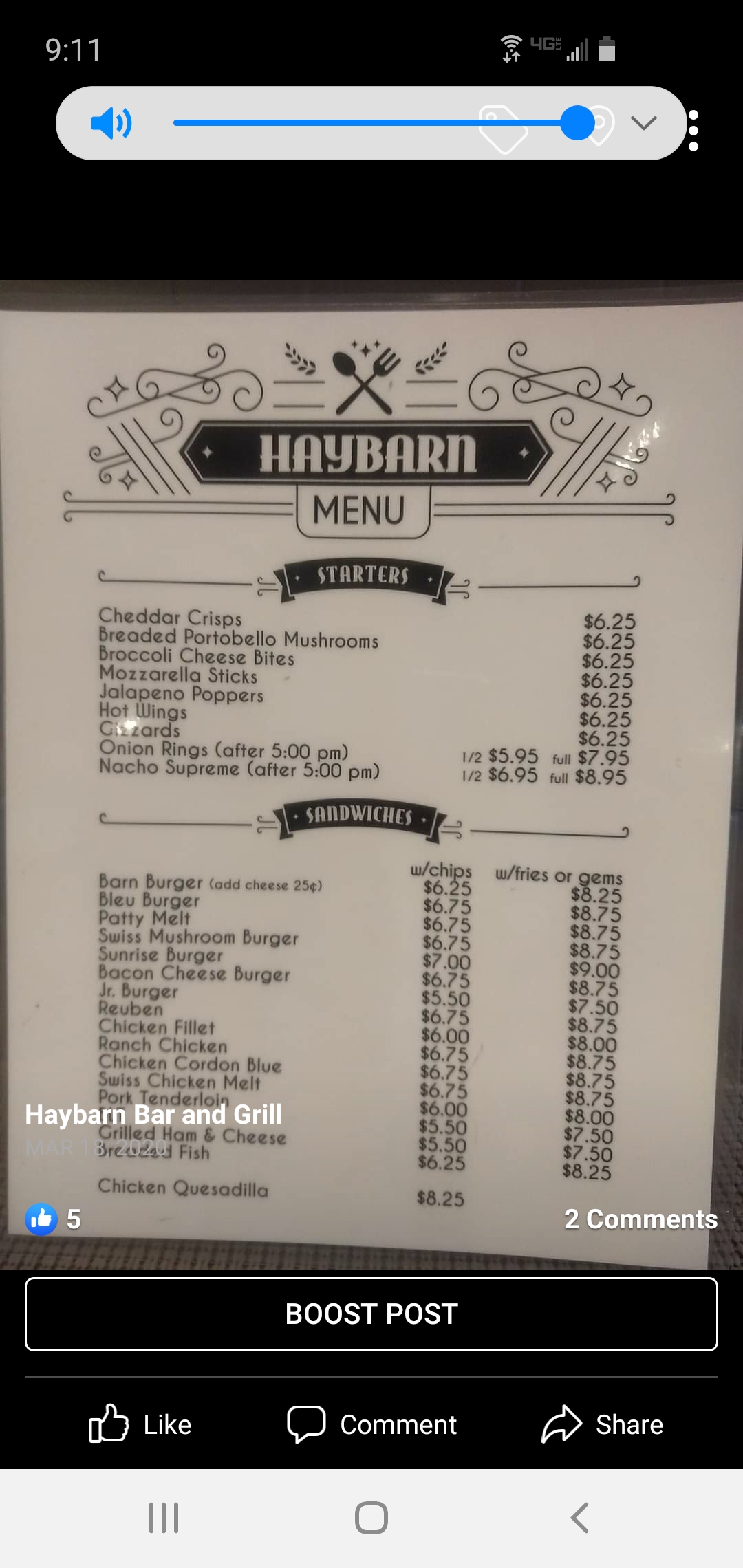 Photo credit: Facebook