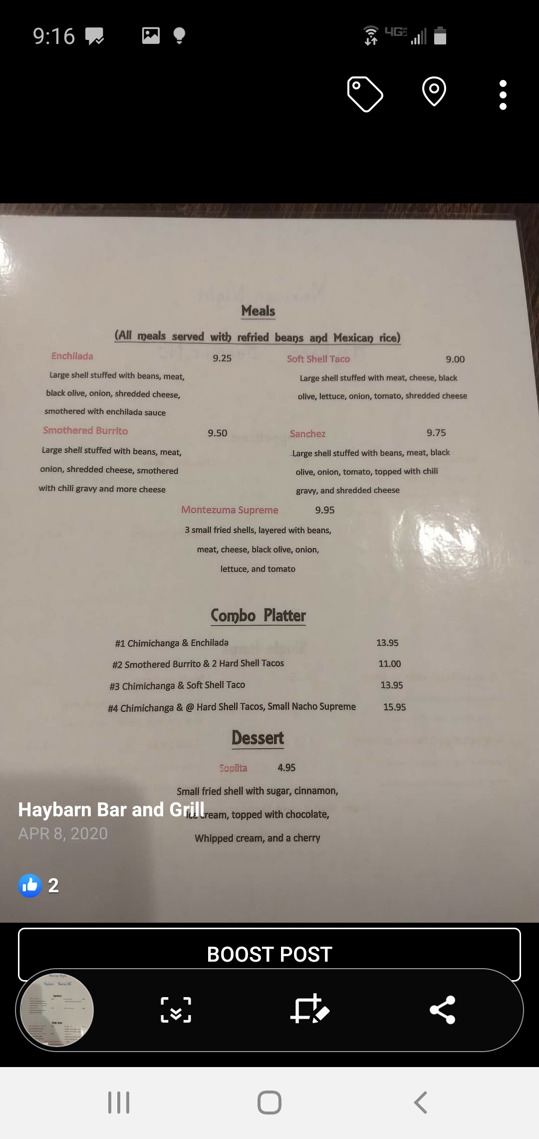 Photo credit: Facebook