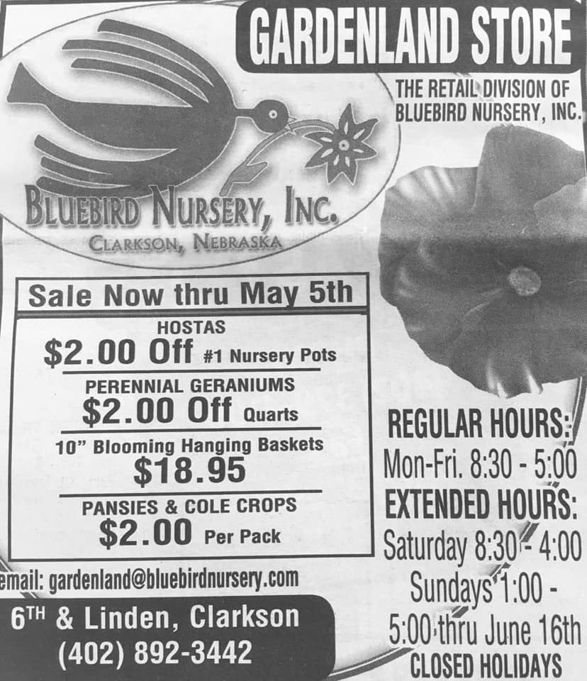 Clarkson Bakery Menu