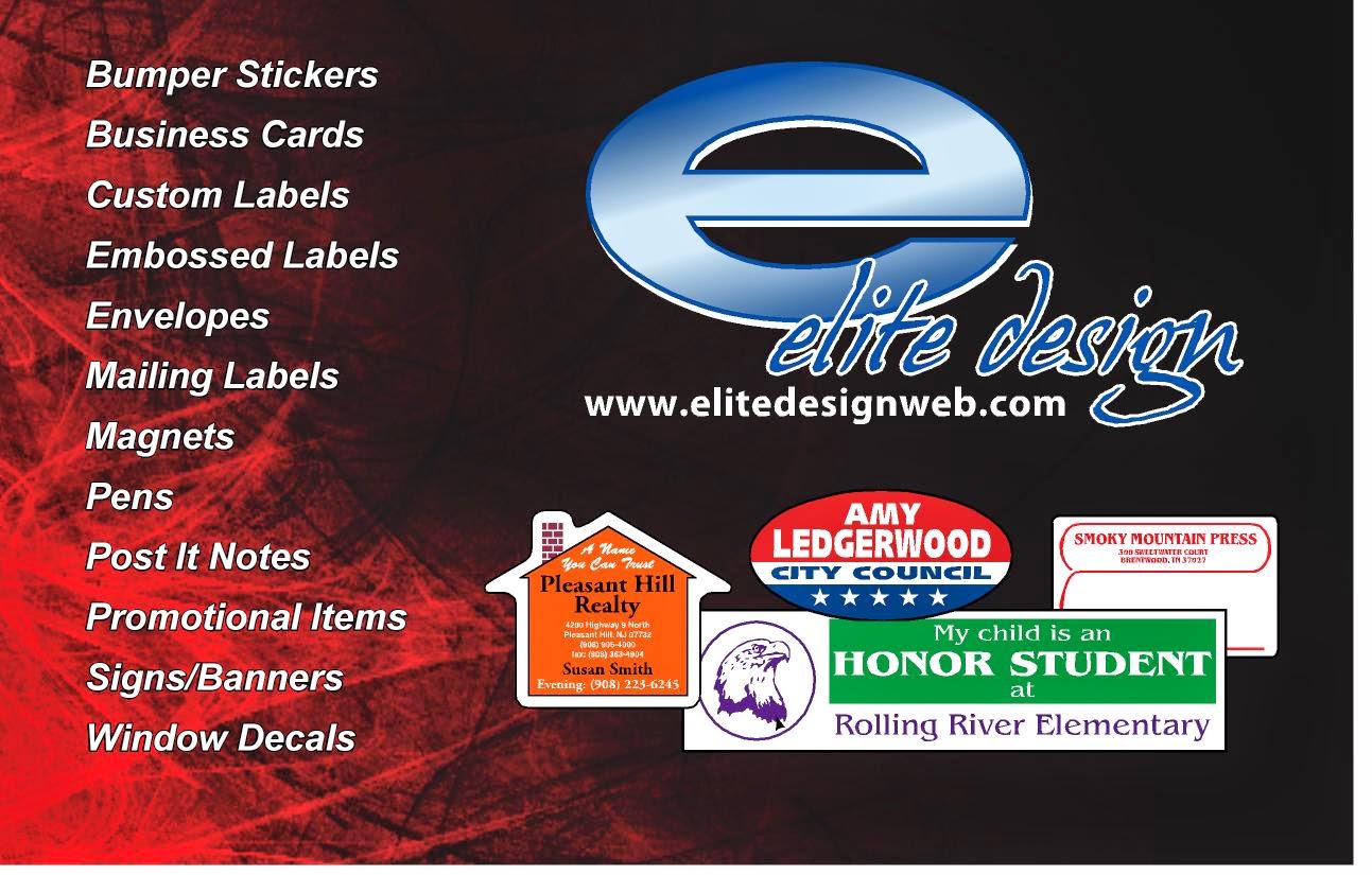 Elite Design Custom Labels & Printing