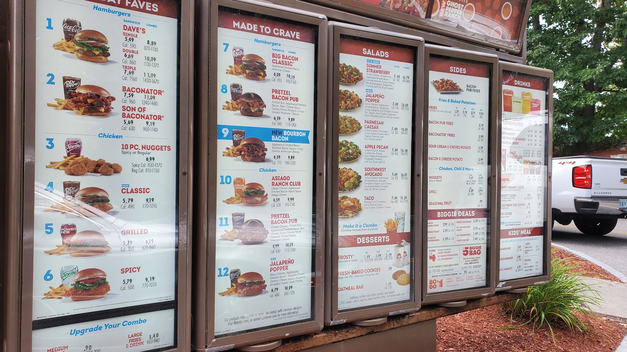 Wendy's Menu