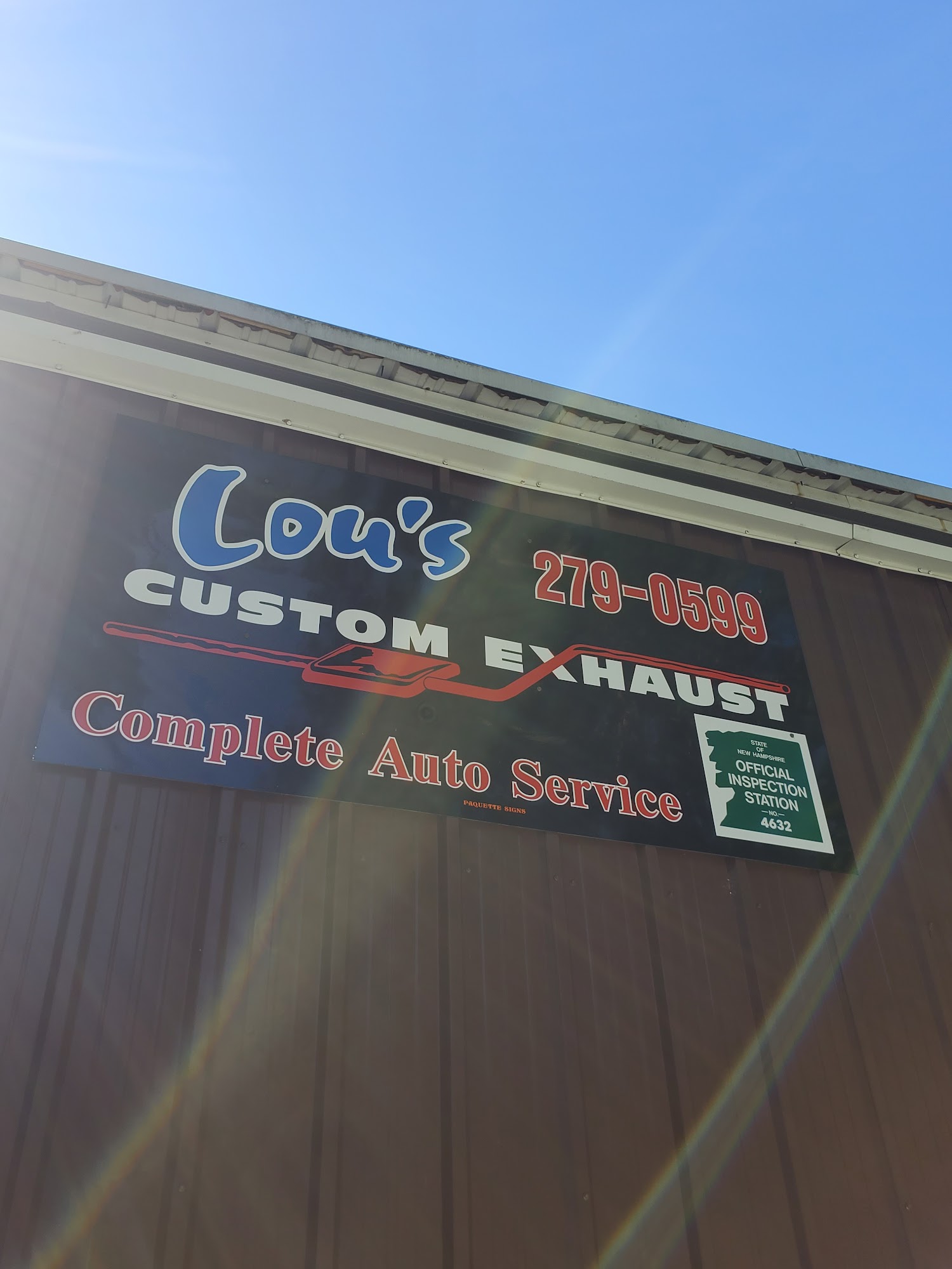 Lou's Custom Exhaust and Auto Repair Meredith nh