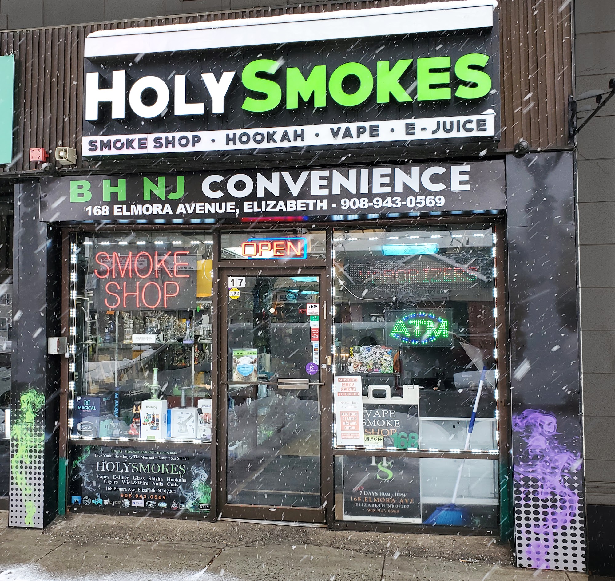 Holy Smokes NJ Smoke Shop - THC, C.B.D, Kratom, Hookah, 420 Gifts, and More!