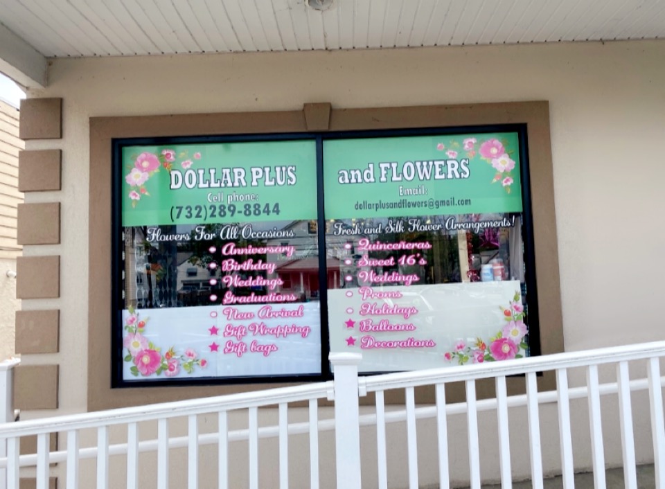 Dollar Plus and Flowers