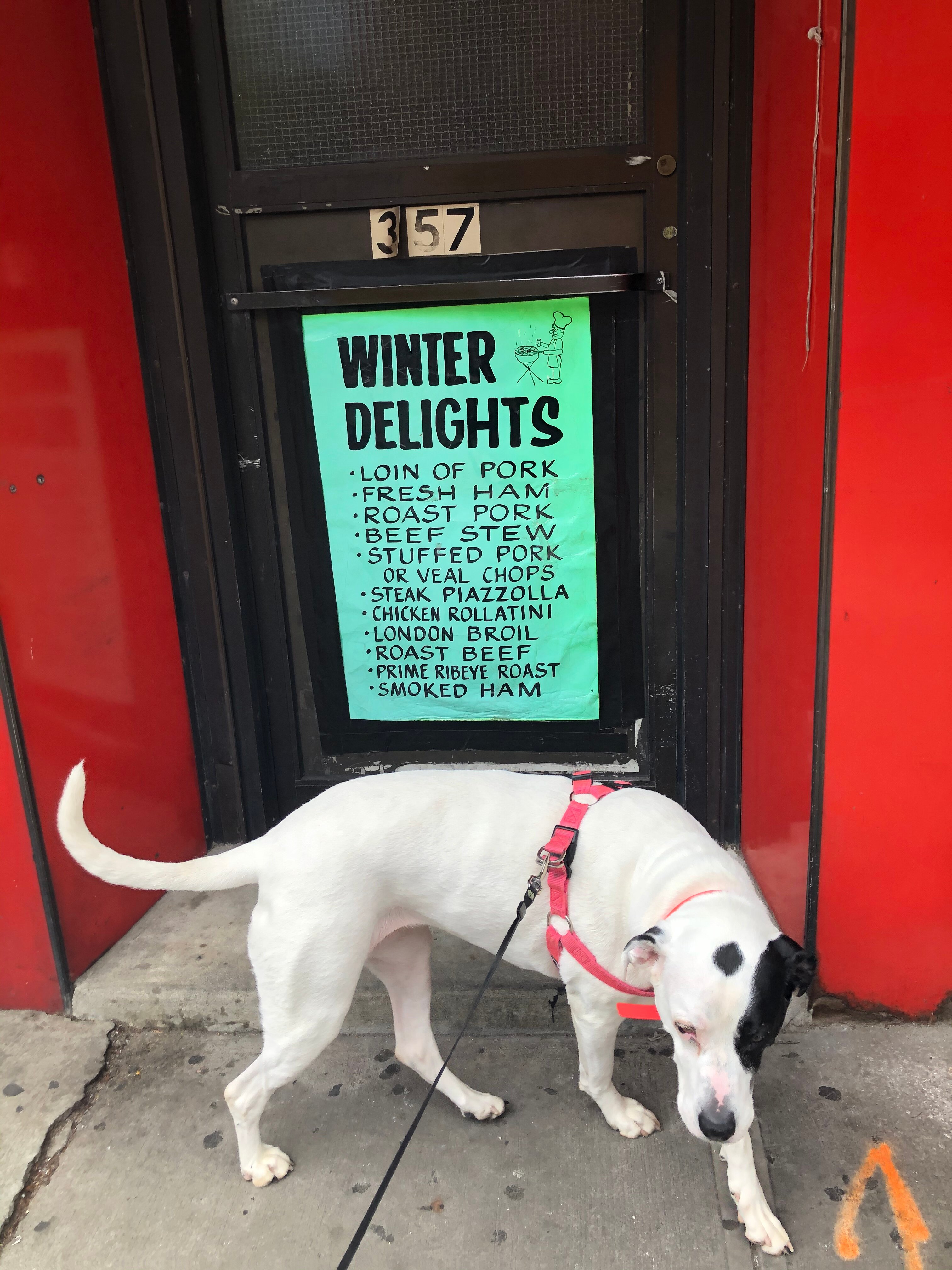 Caputo Italian Pastry Shoppe Menu