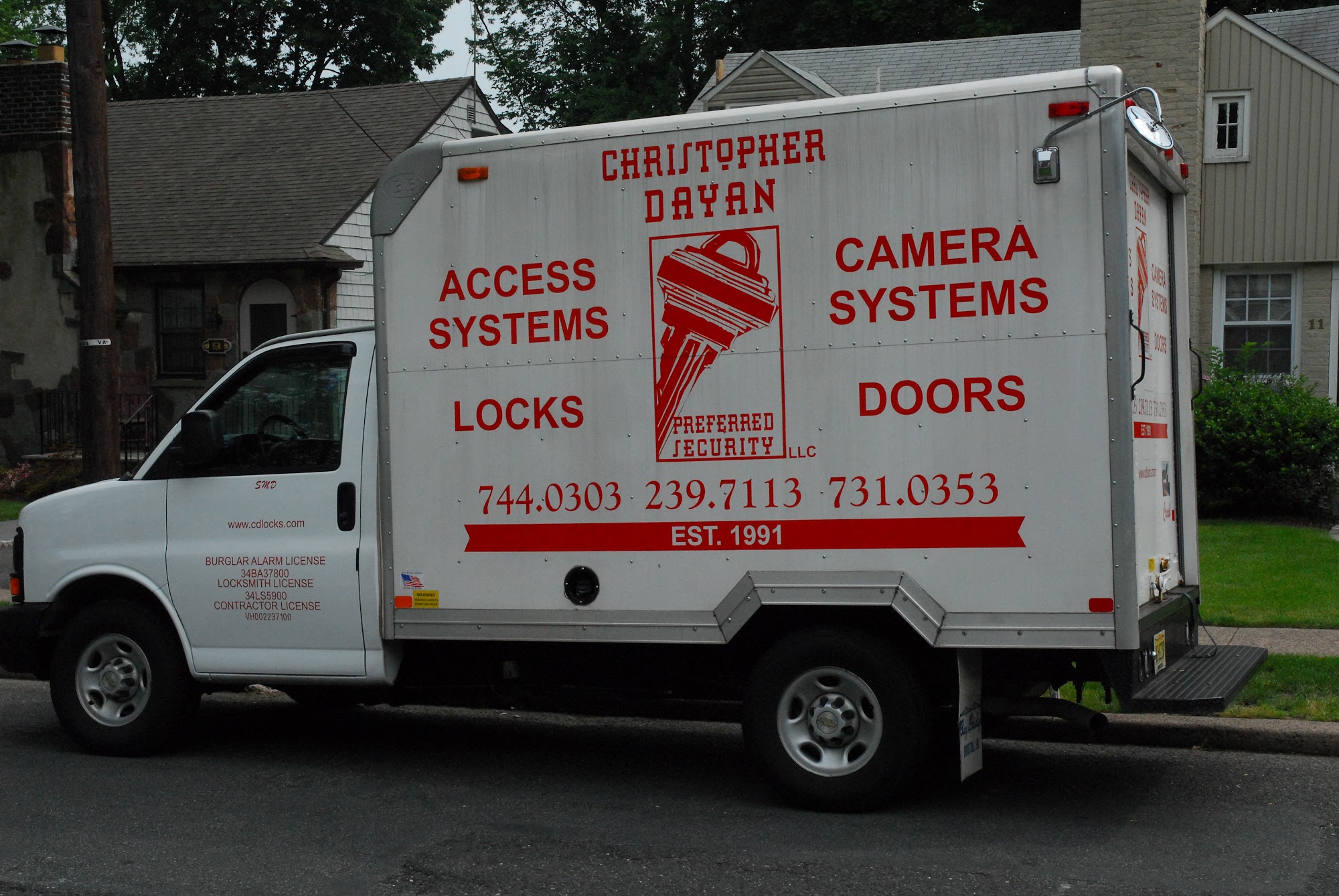 Christopher Dayan Security Locksmith Montclair, NJ