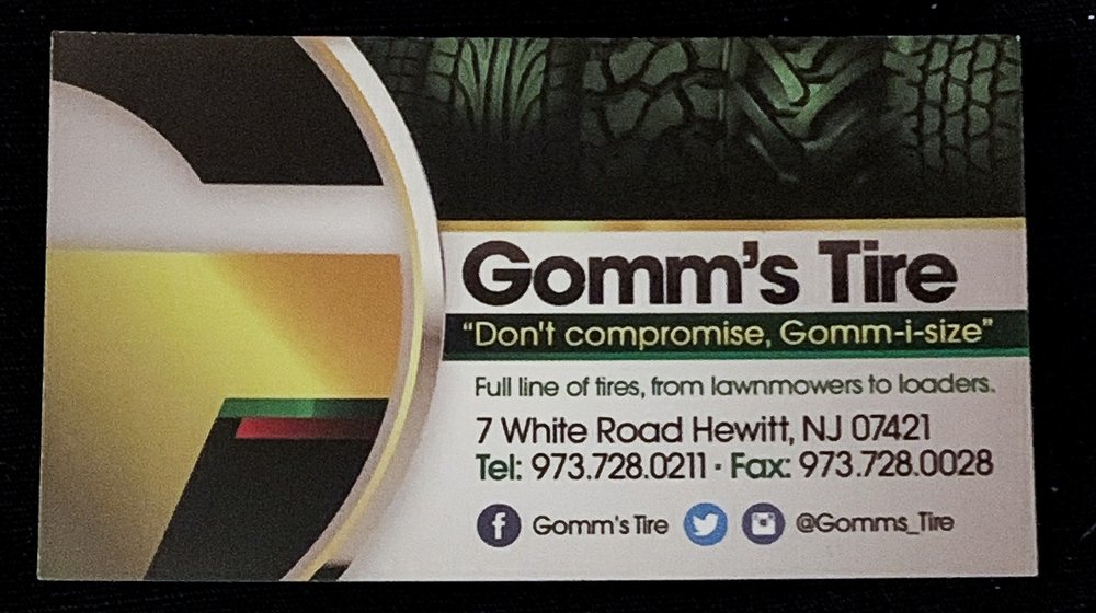 Gomm's Tire