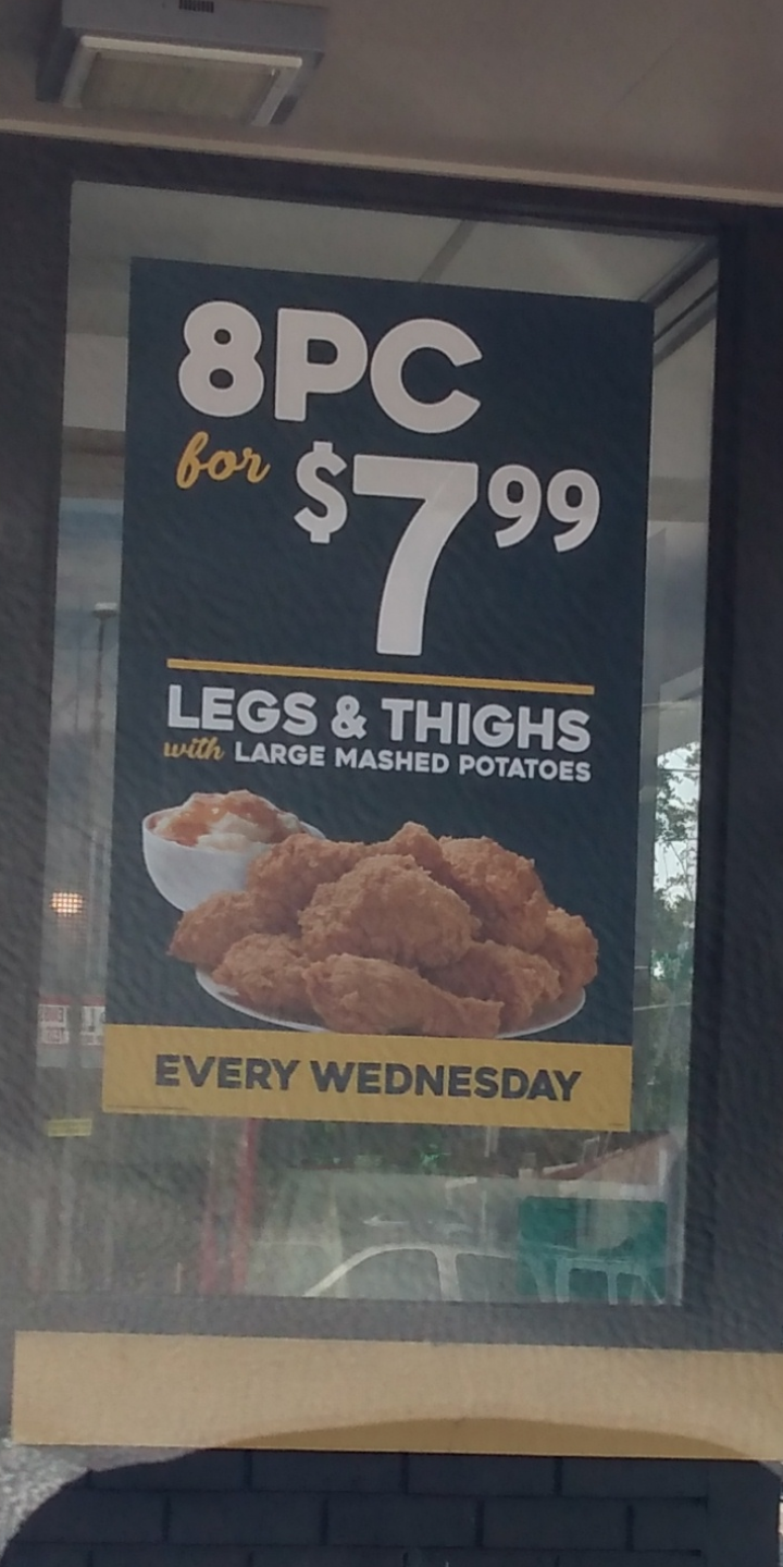 Church's Texas Chicken Menu