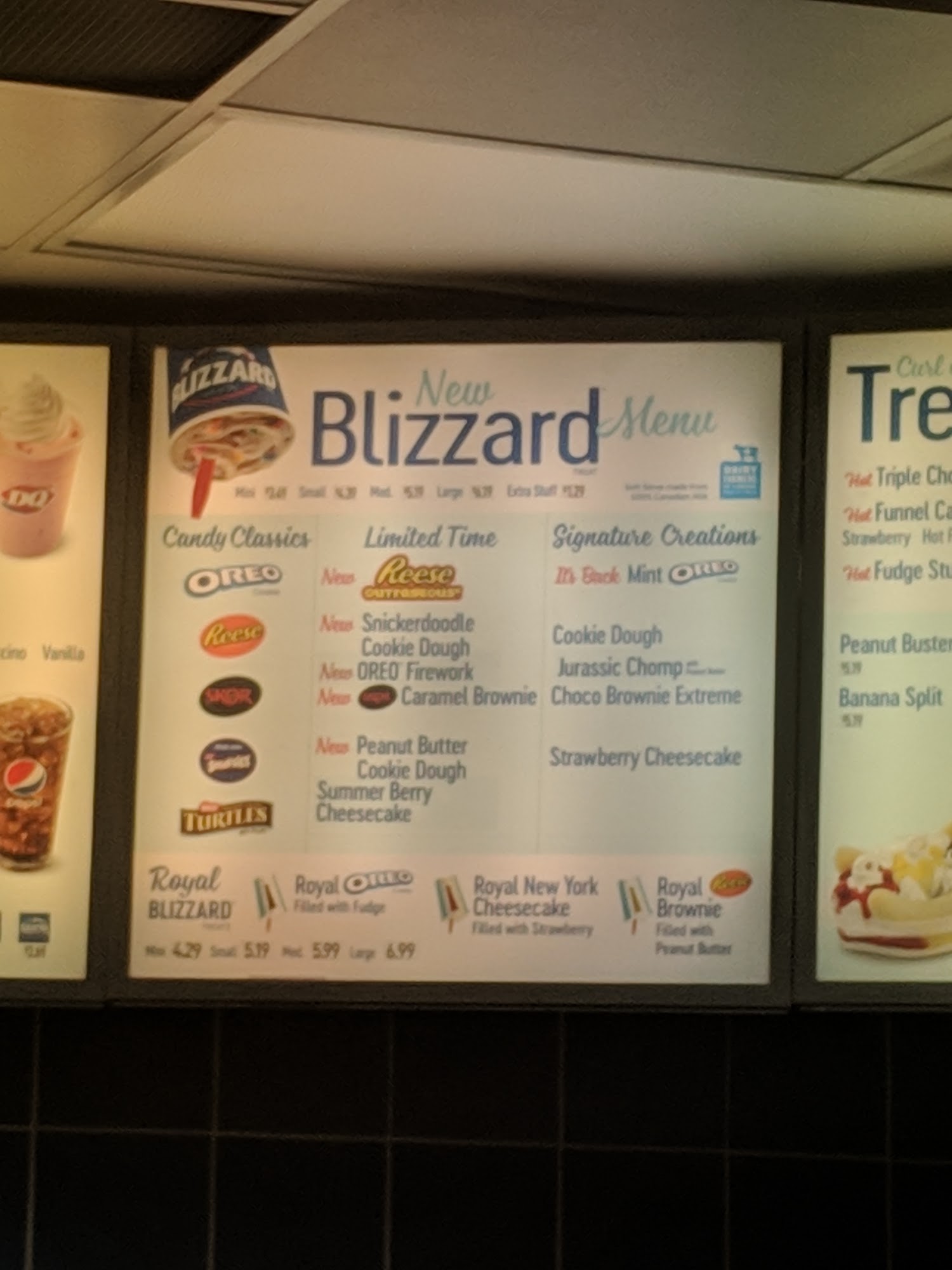 Dairy Queen Grill & Chill Menu
