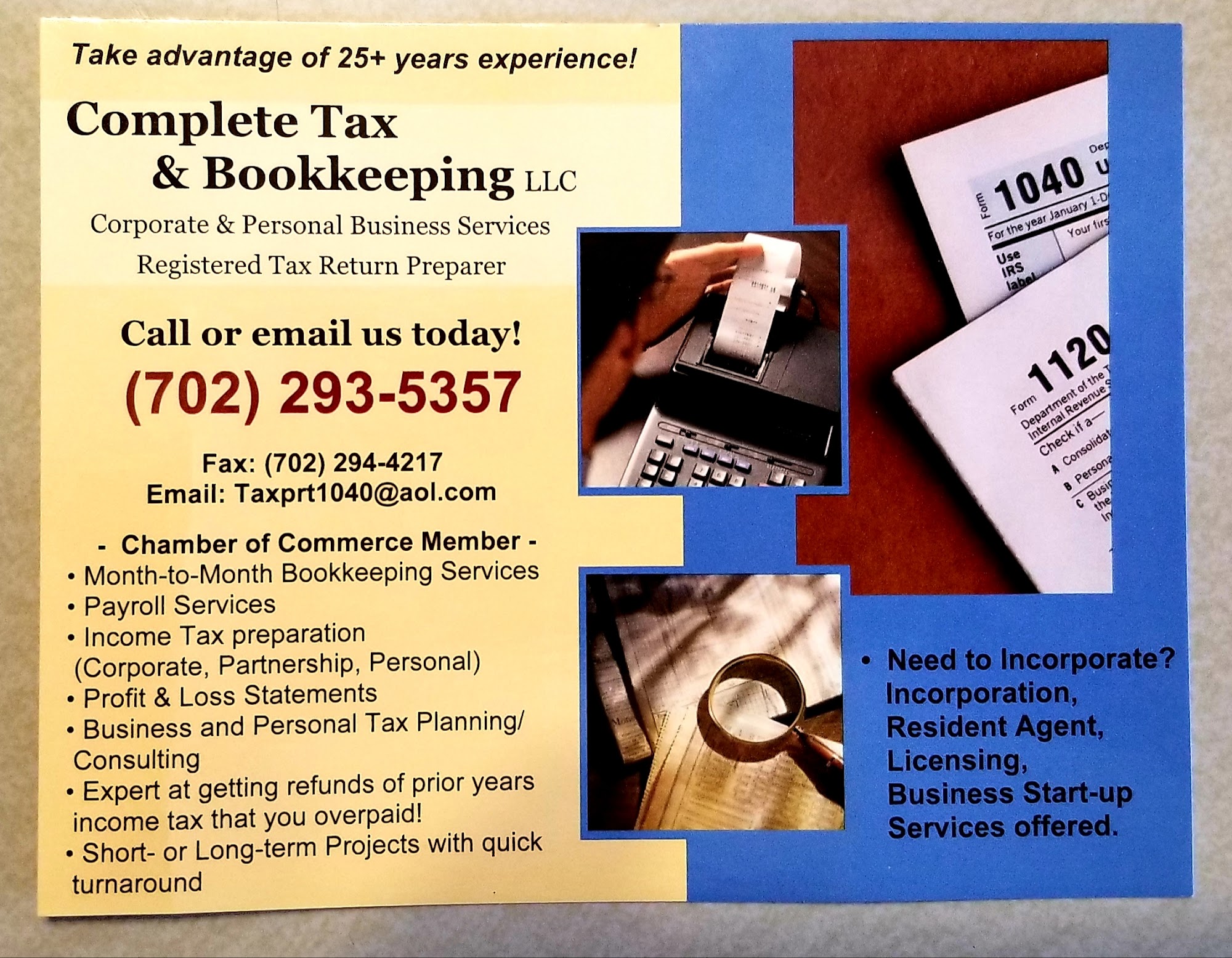 Complete Tax & Bookkeeping LLC