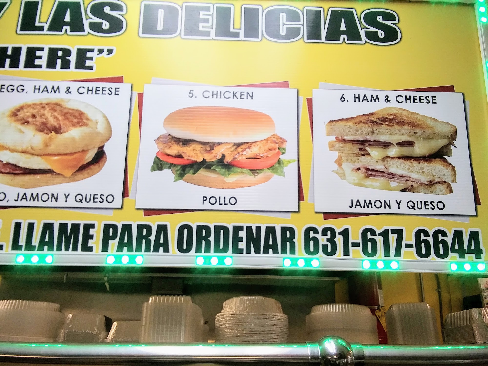 Deli & Grocery Las Delicias Menu