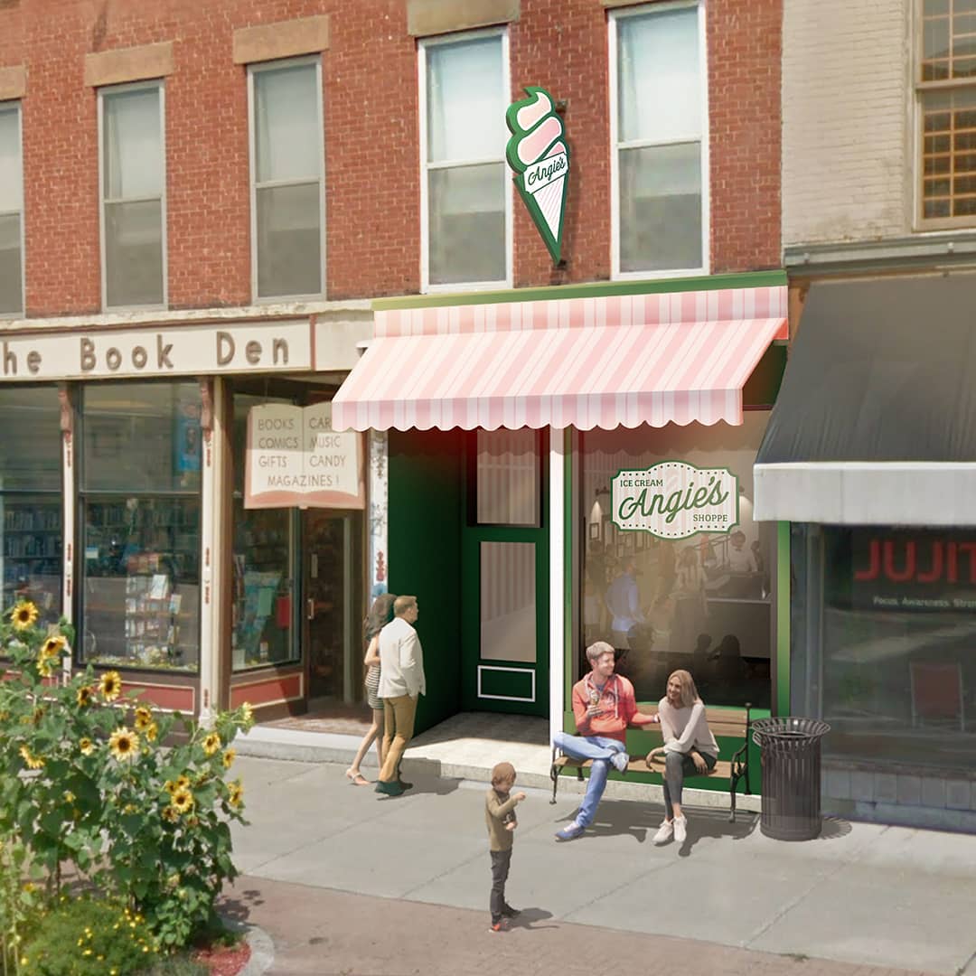 Angie's Ice Cream Shoppe 172 Main St, Dansville