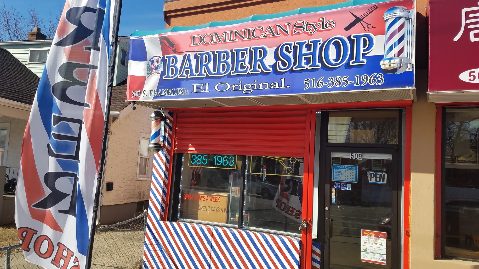 dominican style barber shop el original