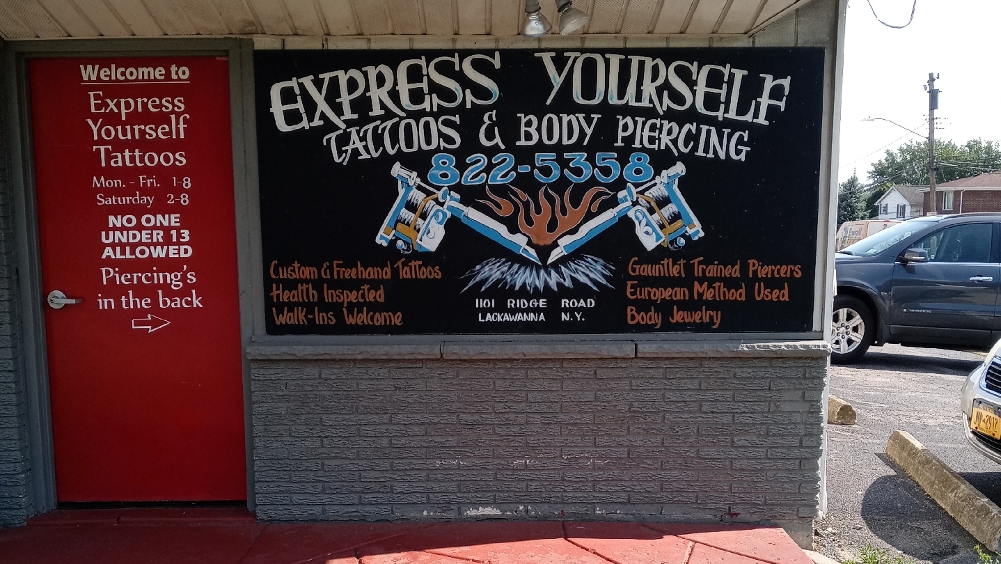 Express Yourself Tattoos & Body Piercing