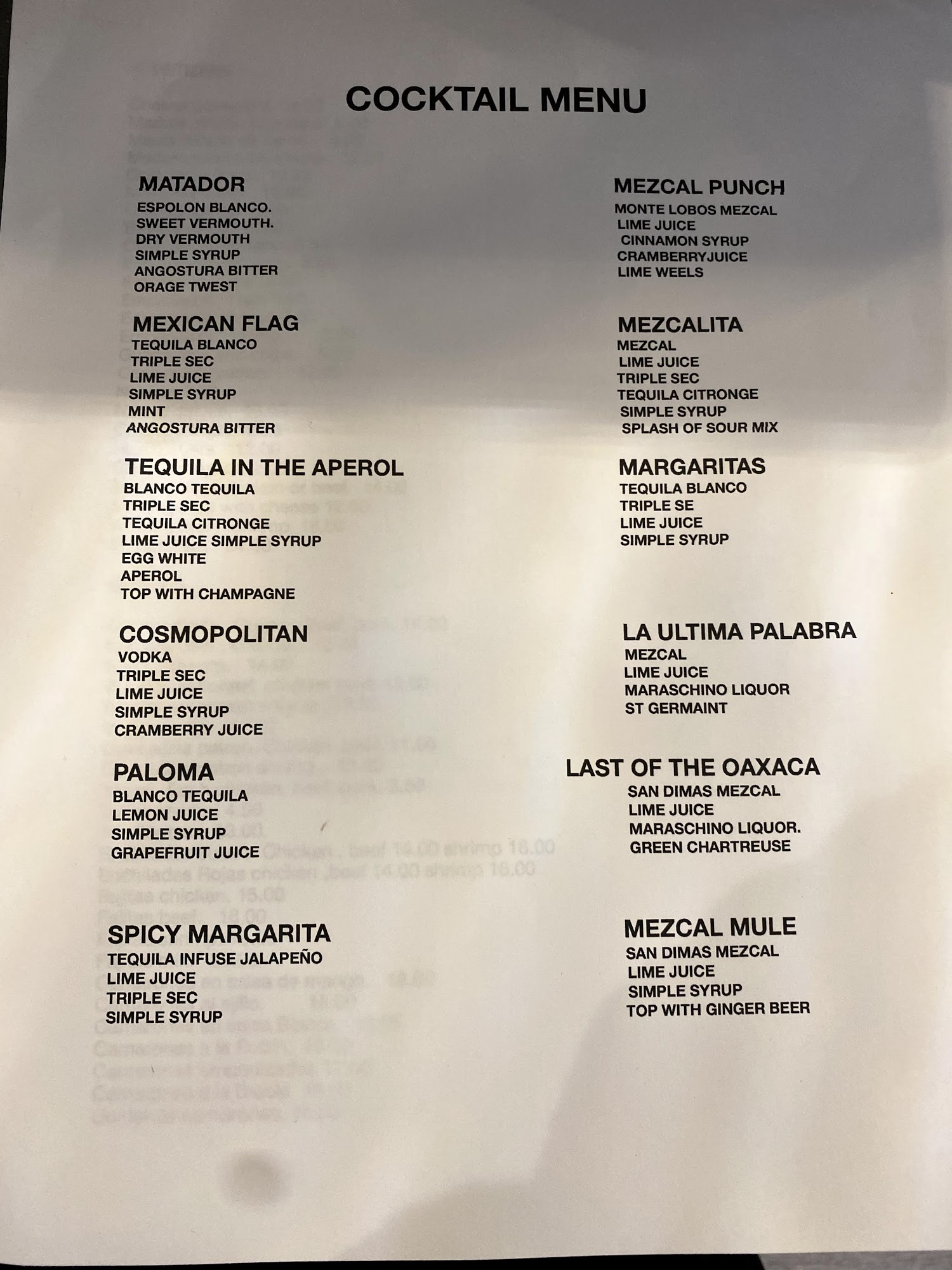 El Patron Restaurant Bar and Grill