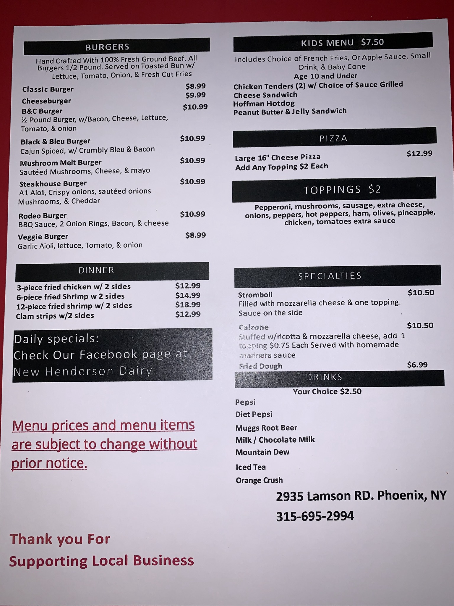 Photo credit: Facebook