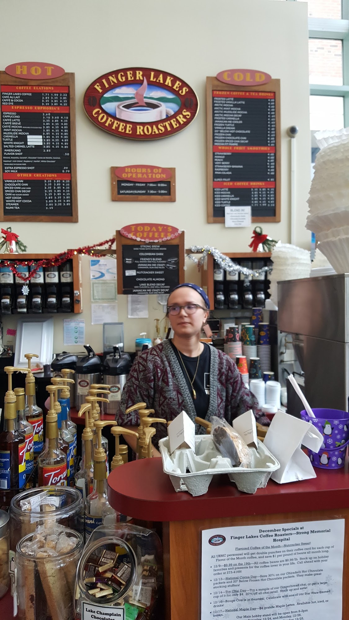 Finger Lakes Coffee Roasters Menu