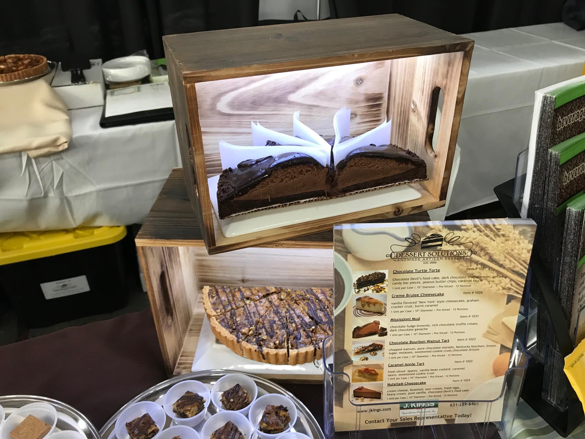 Dessert Solutions Menu