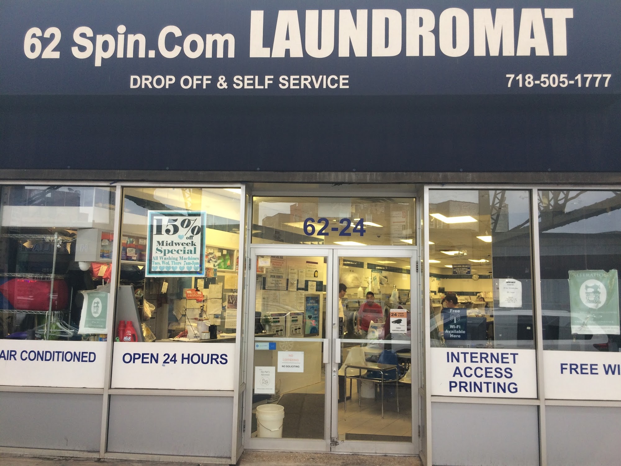 62SPIN.COM Laundromat