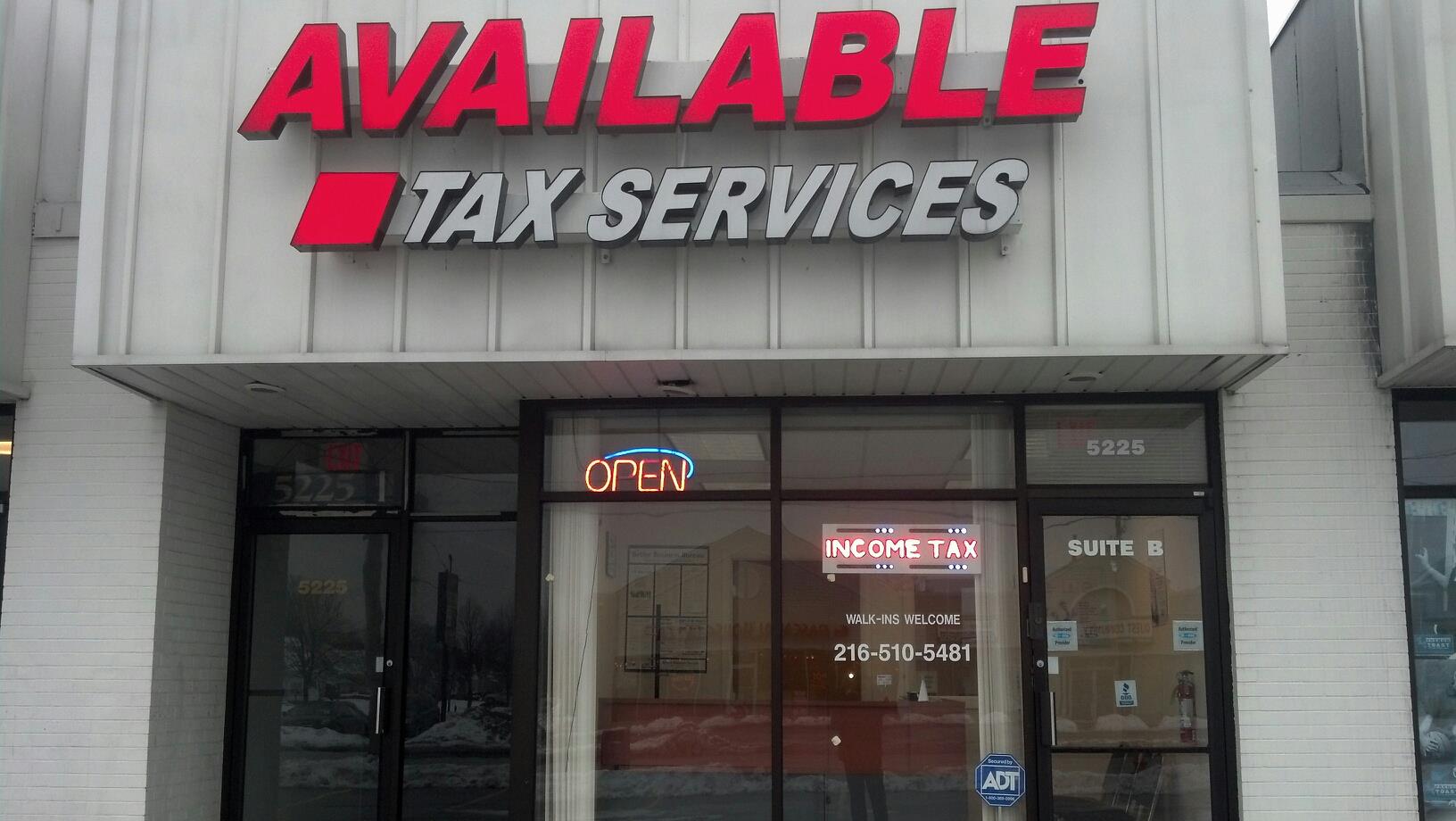 Available Tax Services Inc 5225 Northfield Rd, Bedford Heights Ohio 44146
