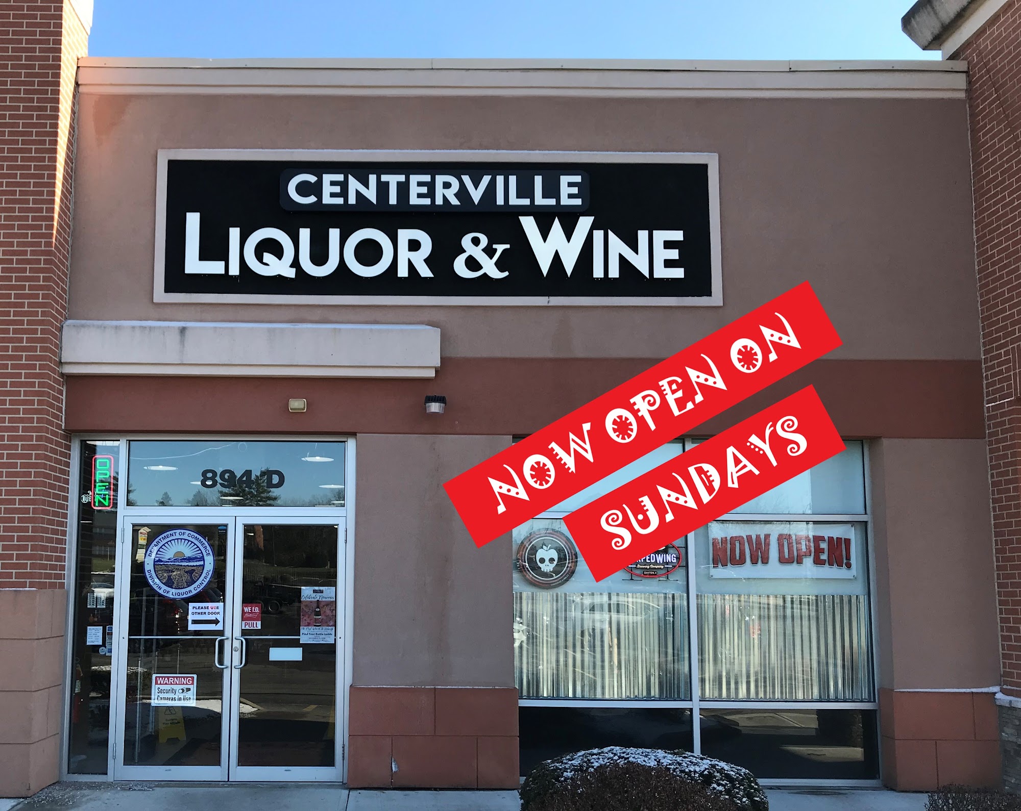 Centerville Liquor And Wine - State Liquor