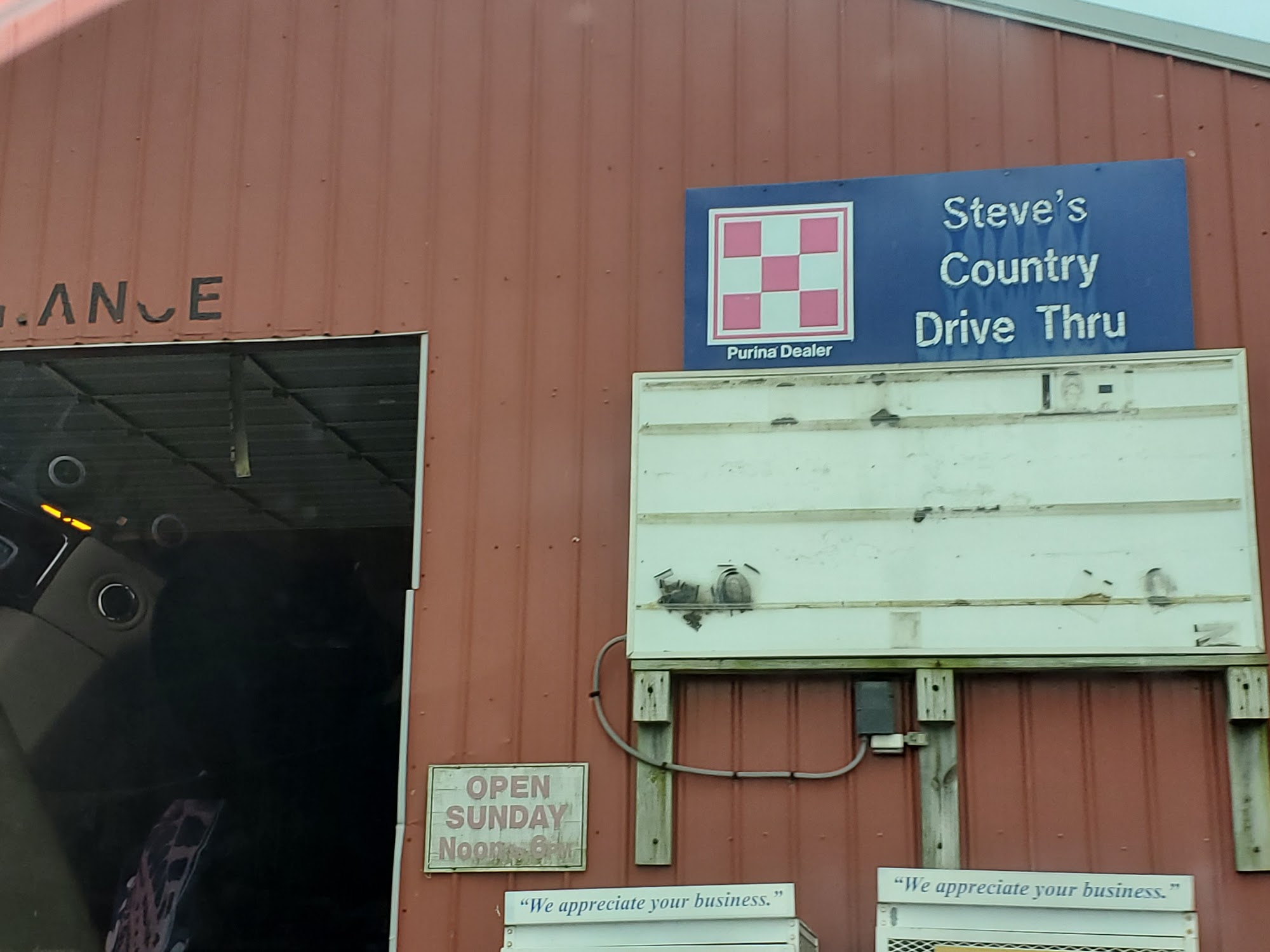 Steve's Country Drive Thru
