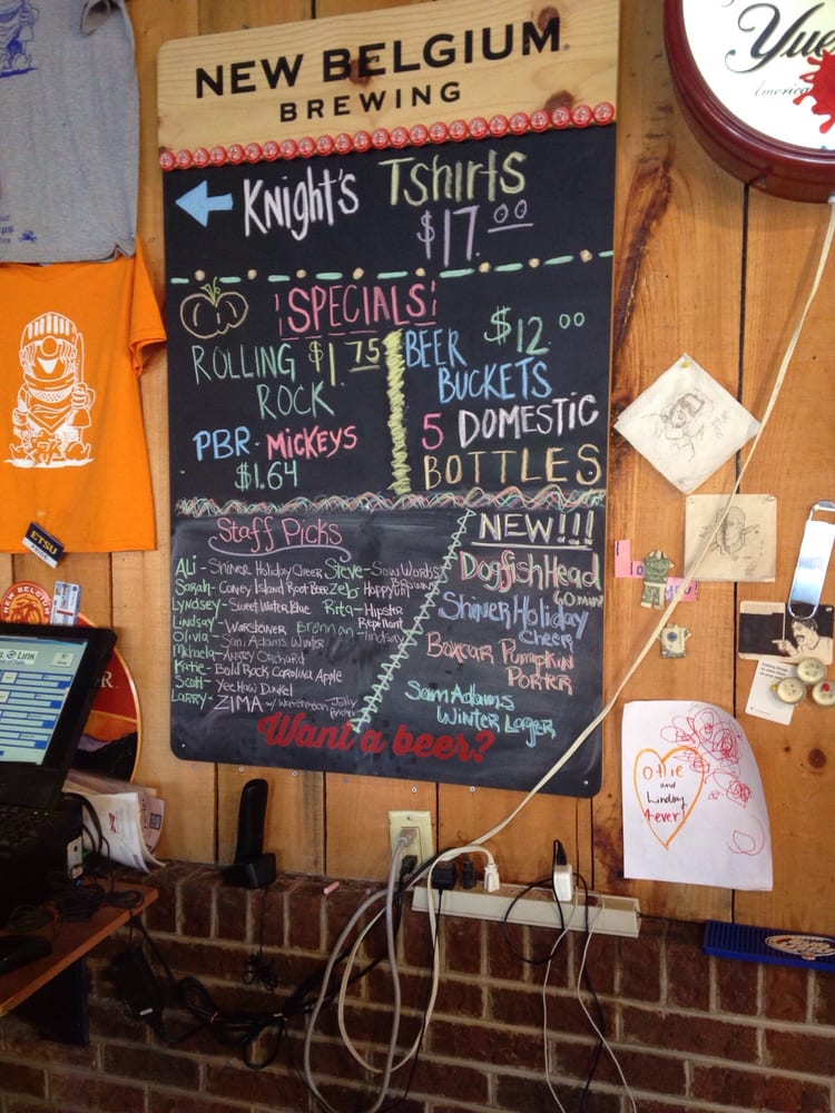 Last Knight Pizza Menu