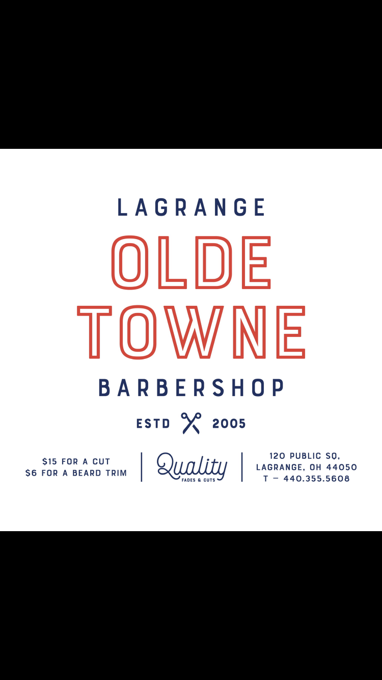 Lagrange Olde Towne Barbershop 120 Public Square, Lagrange Ohio 44050