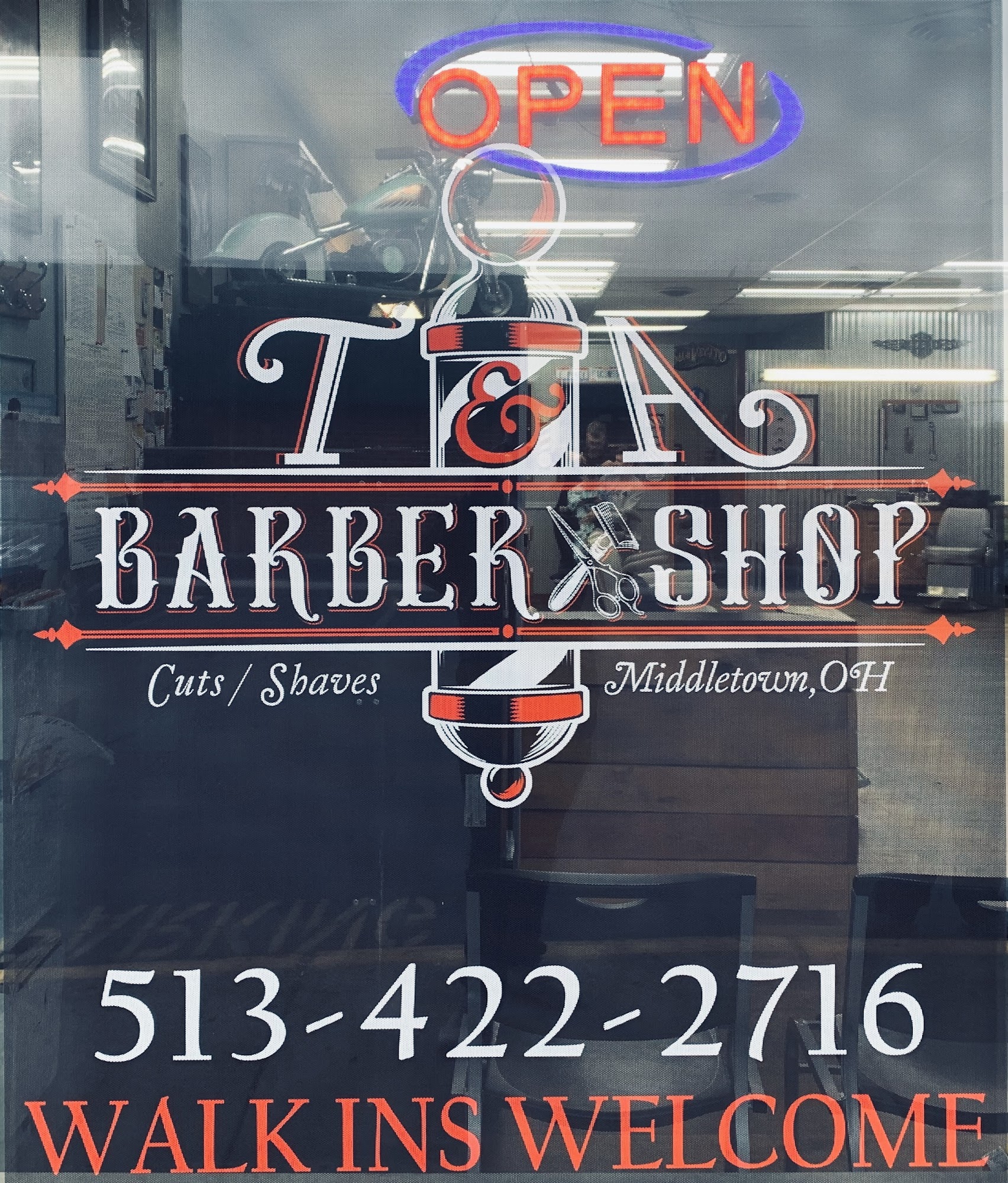 T&A Barber Shop (formerly Tony's)