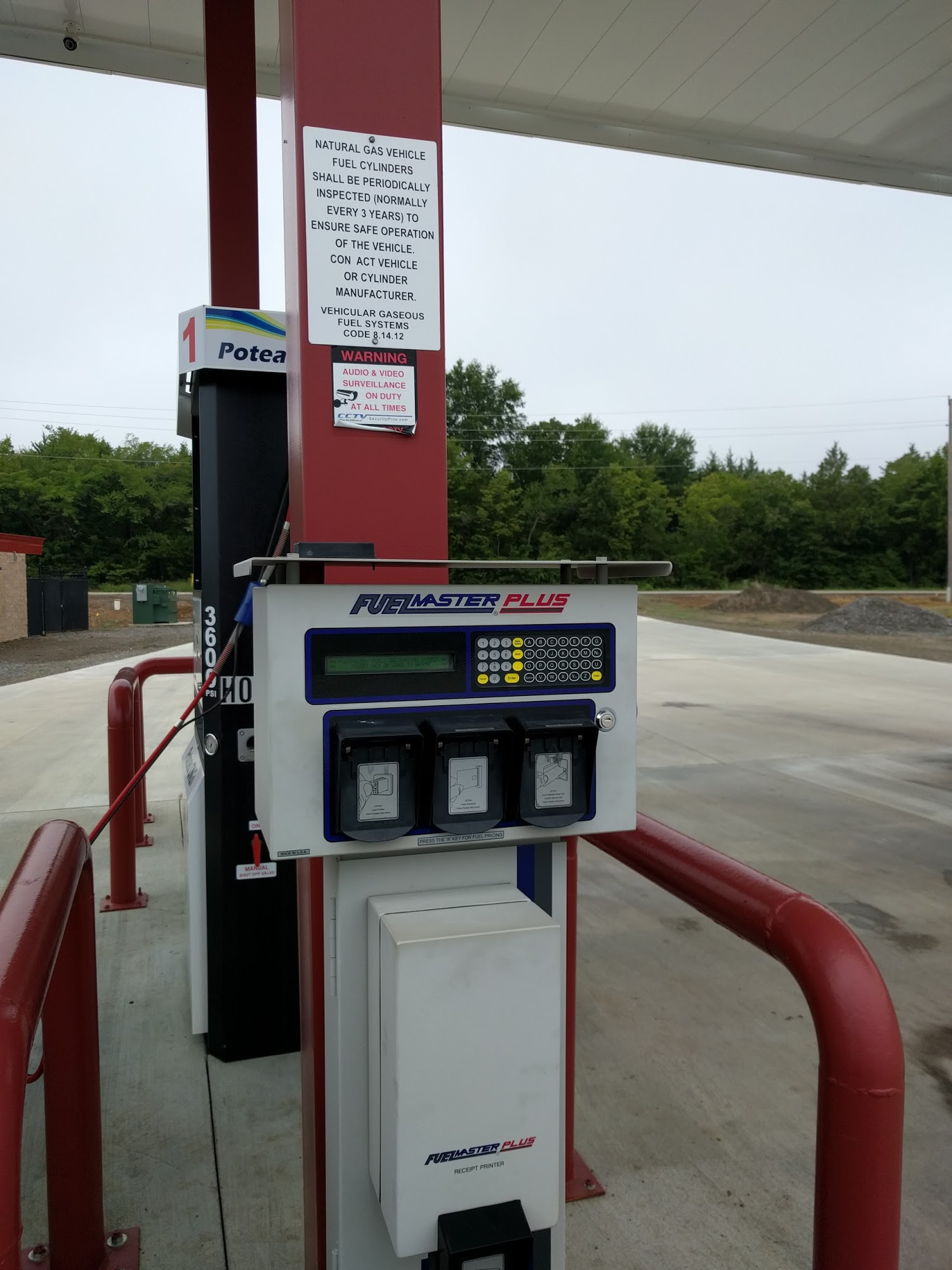 Natural Gas Fuel Station