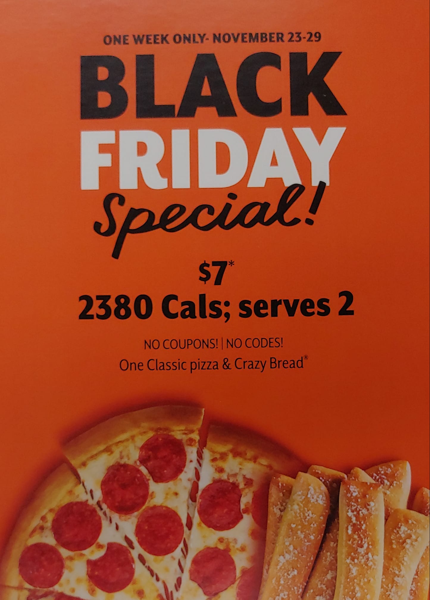 Little Caesars Pizza Menu