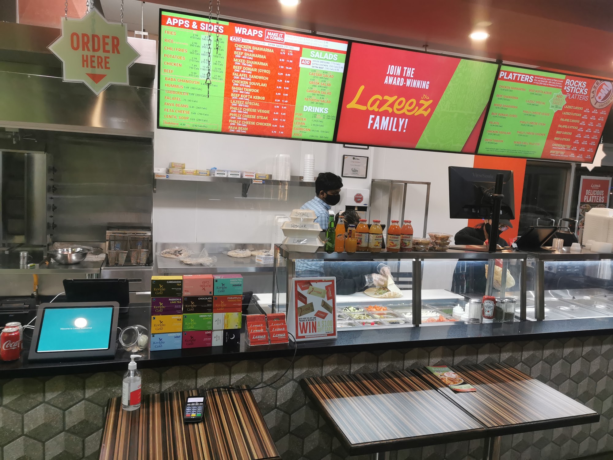 Lazeez Shawarma 1812 Simcoe St N, Oshawa